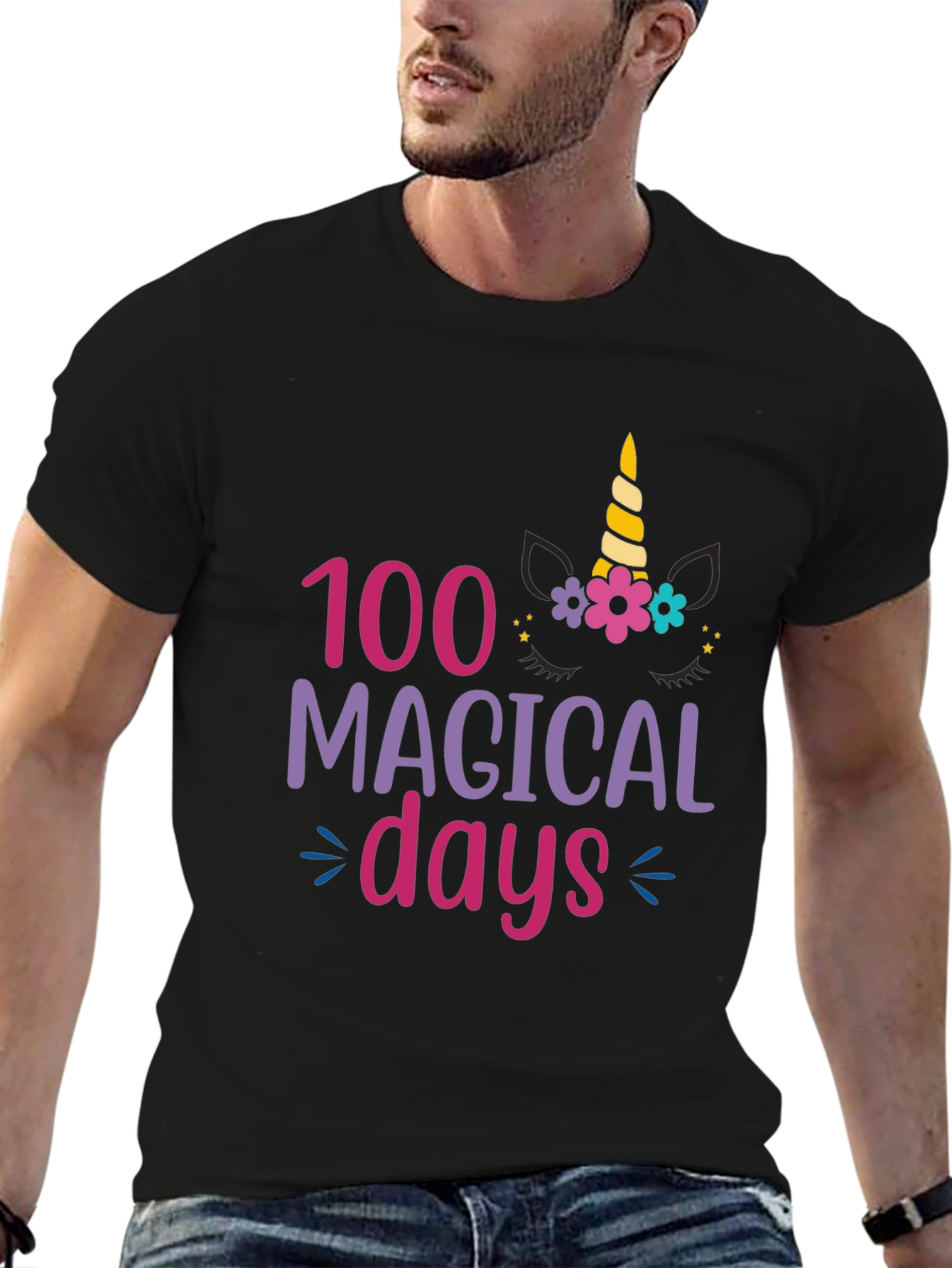 100 Magical Days Unicorn T-Shirt