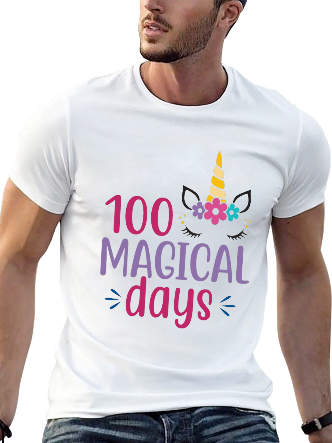 100 Magical Days Unicorn T-Shirt