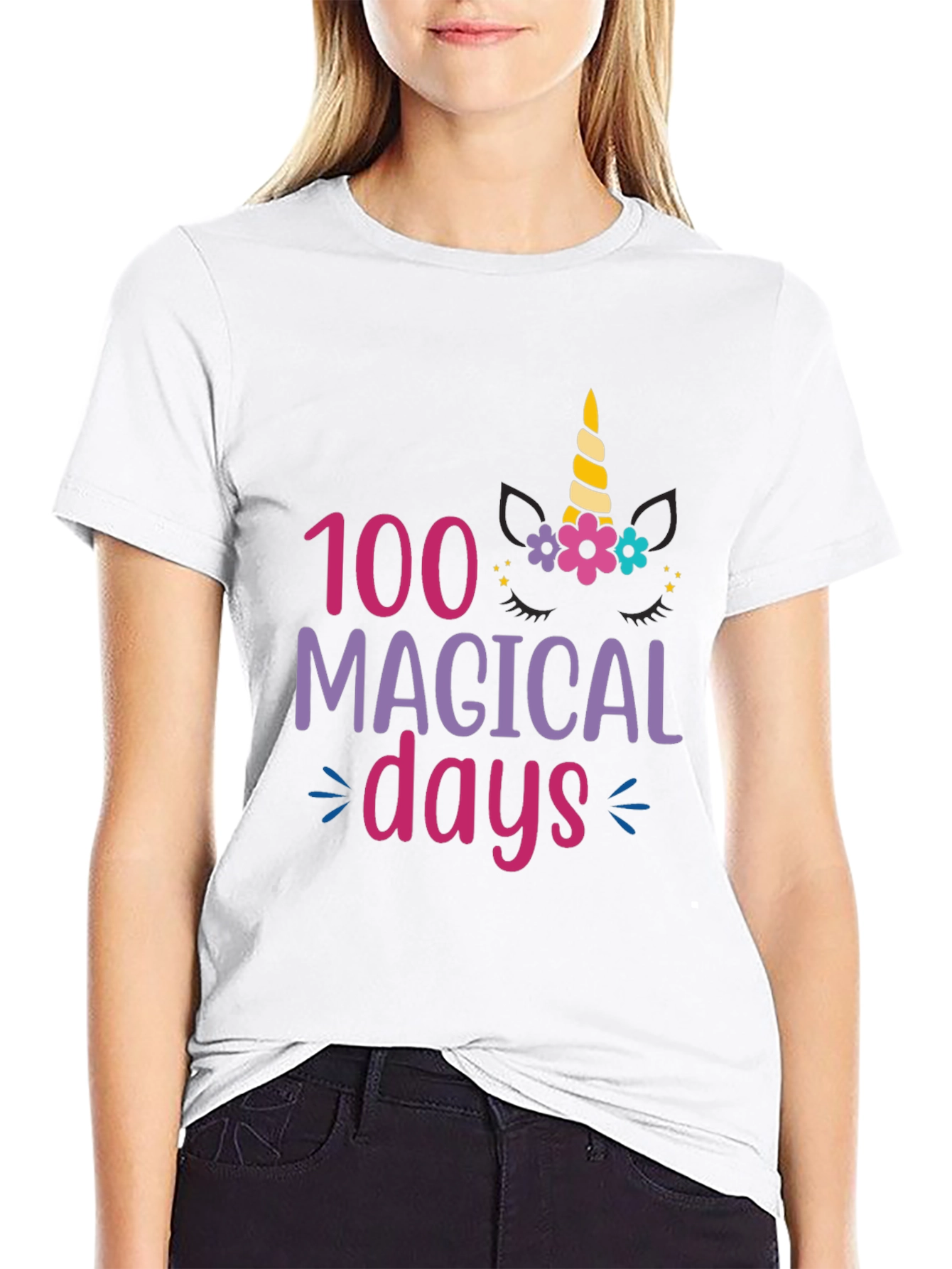 100 Magical Days Unicorn T-Shirt