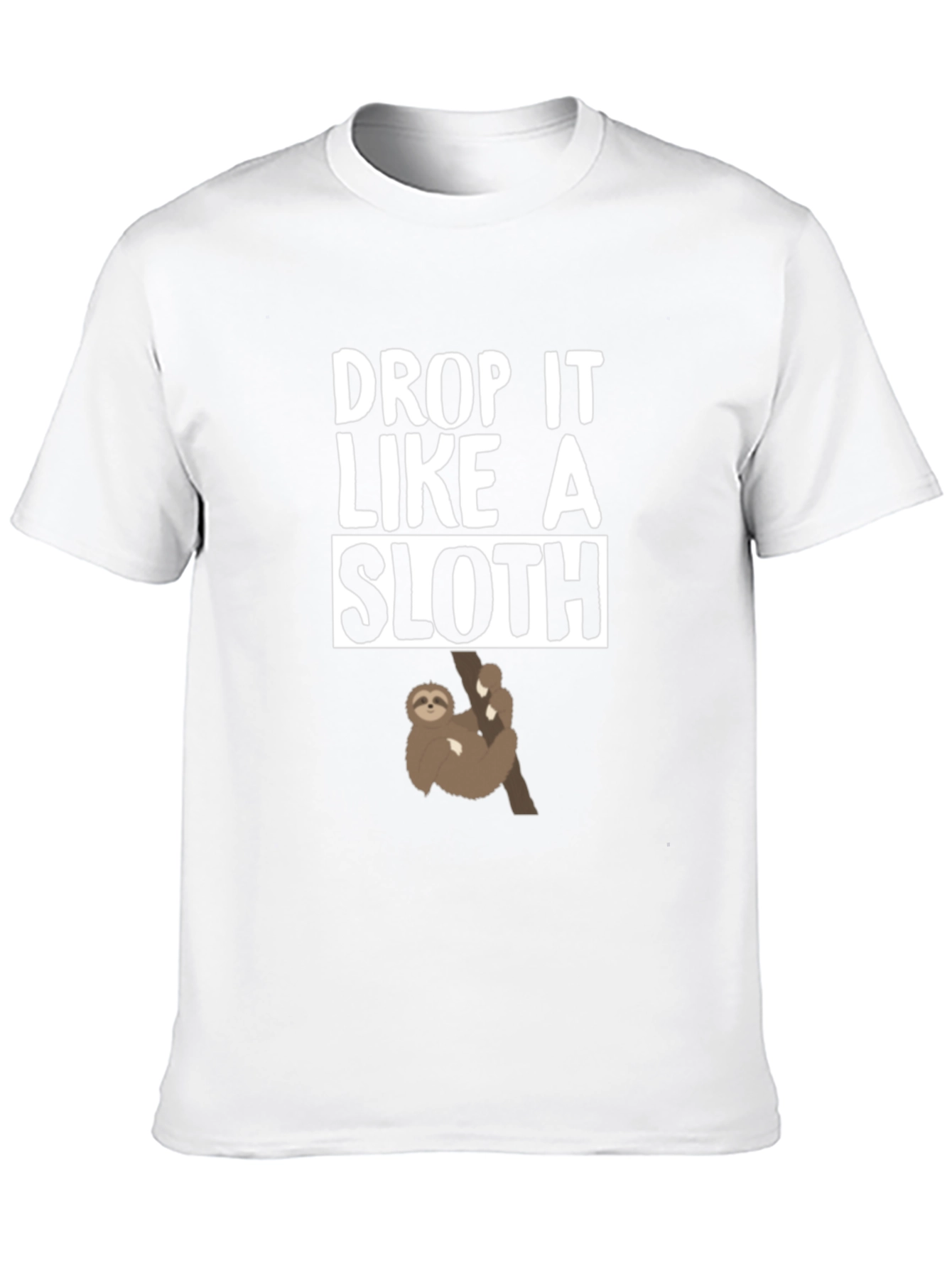 Drop It Like A Sloth Graphic Tee