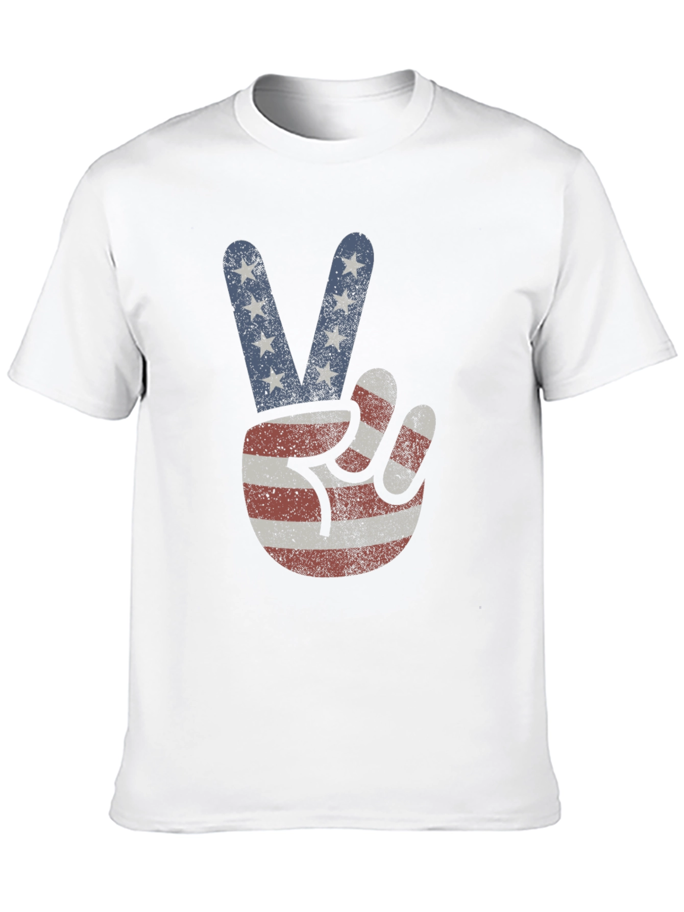 American Flag Peace Sign T-Shirt