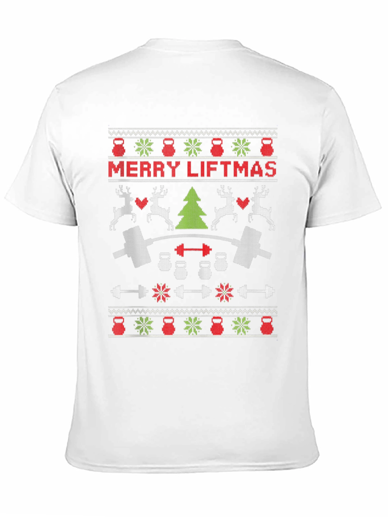 Merry Liftmas Ugly Christmas Sweater T-Shirt