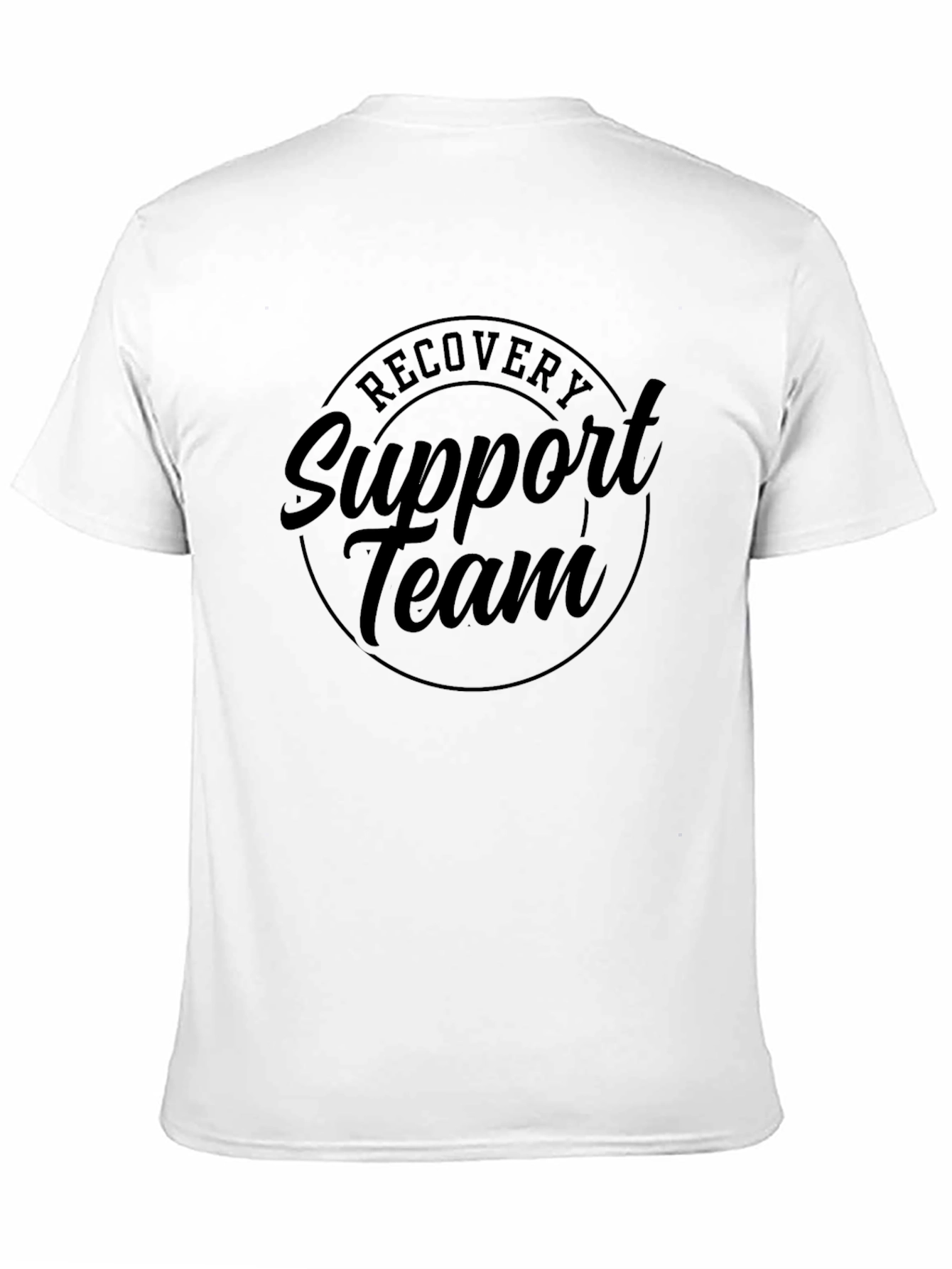 Recovery Support Team Black T-Shirt