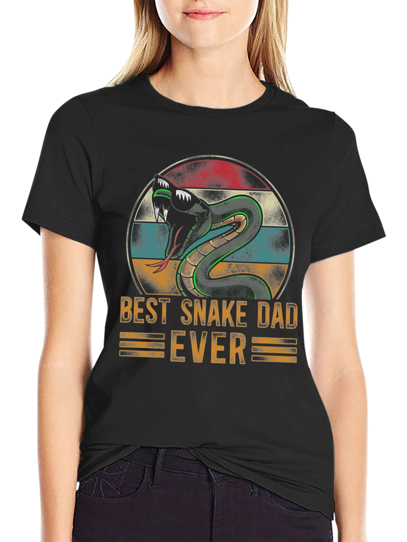 Best Snake Dad Ever T-Shirt