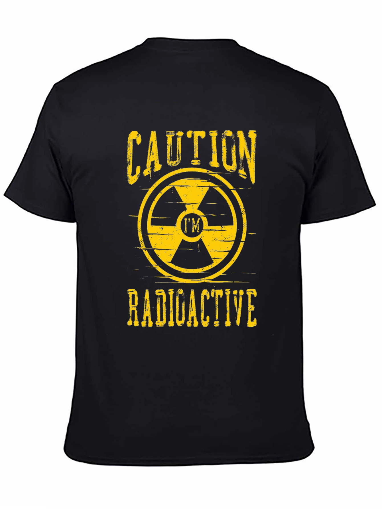 Caution Radioactive T-Shirt - Novelty Graphic Tee