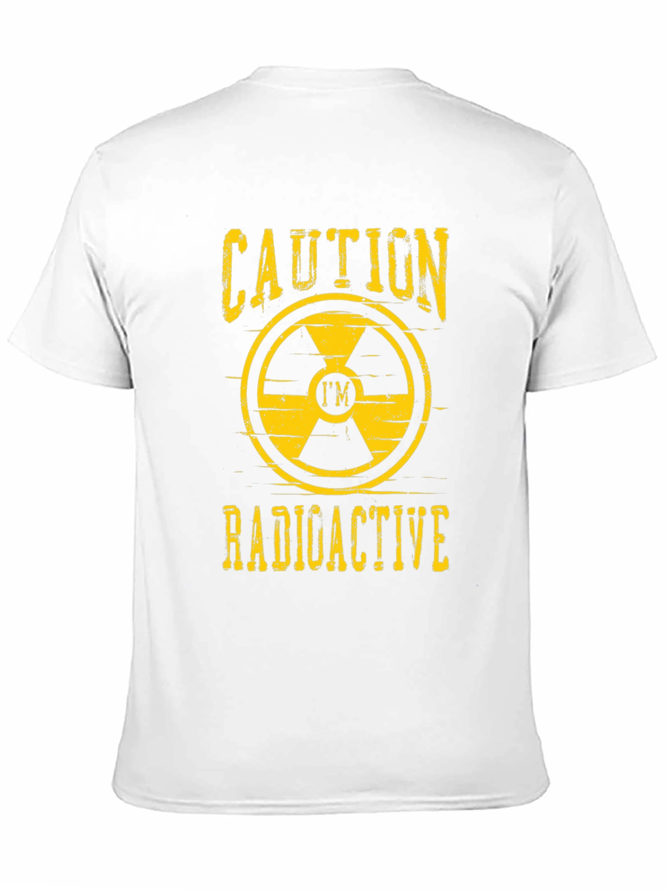 Caution Radioactive T-Shirt - Novelty Graphic Tee