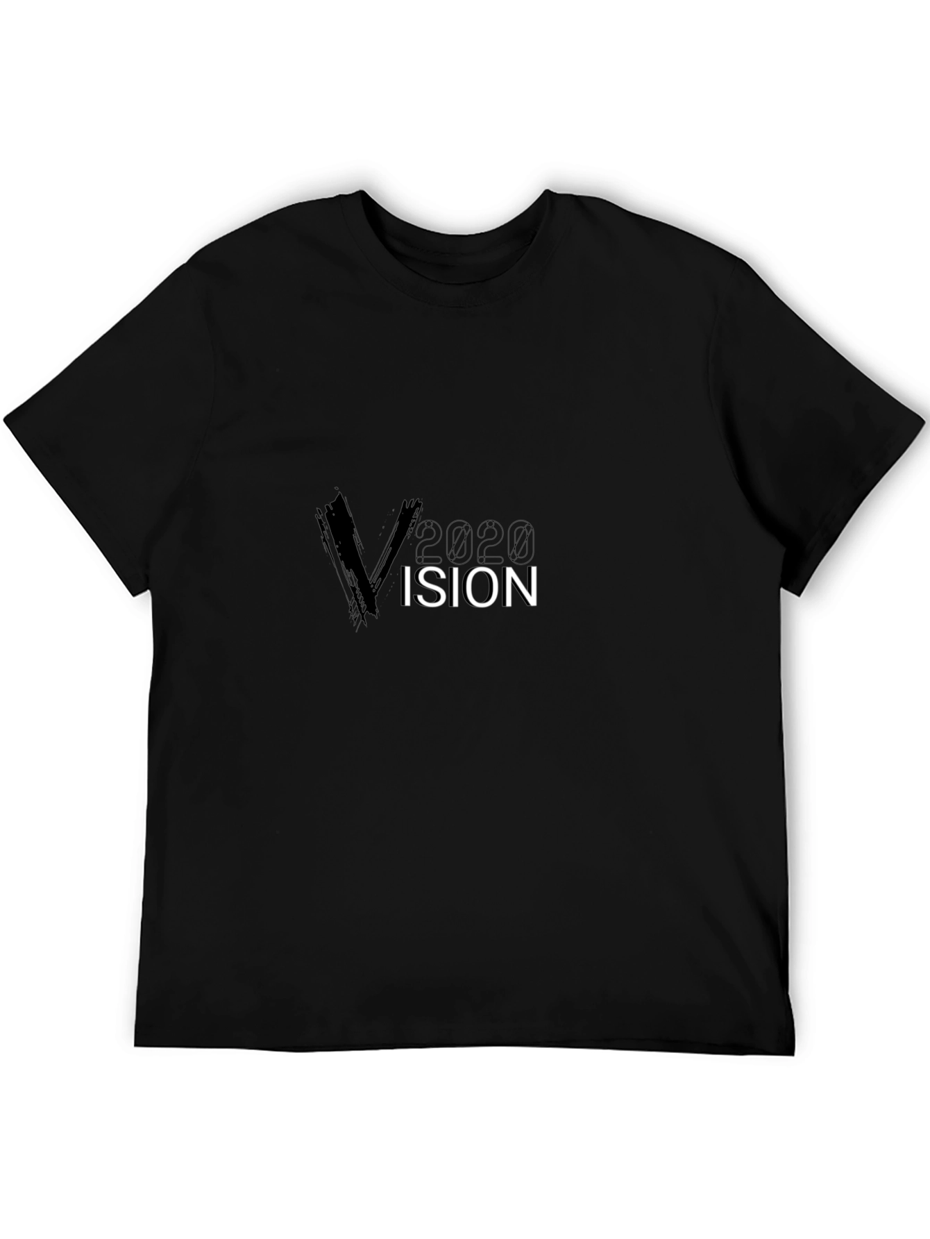 2020 Vision Black Graphic Tee