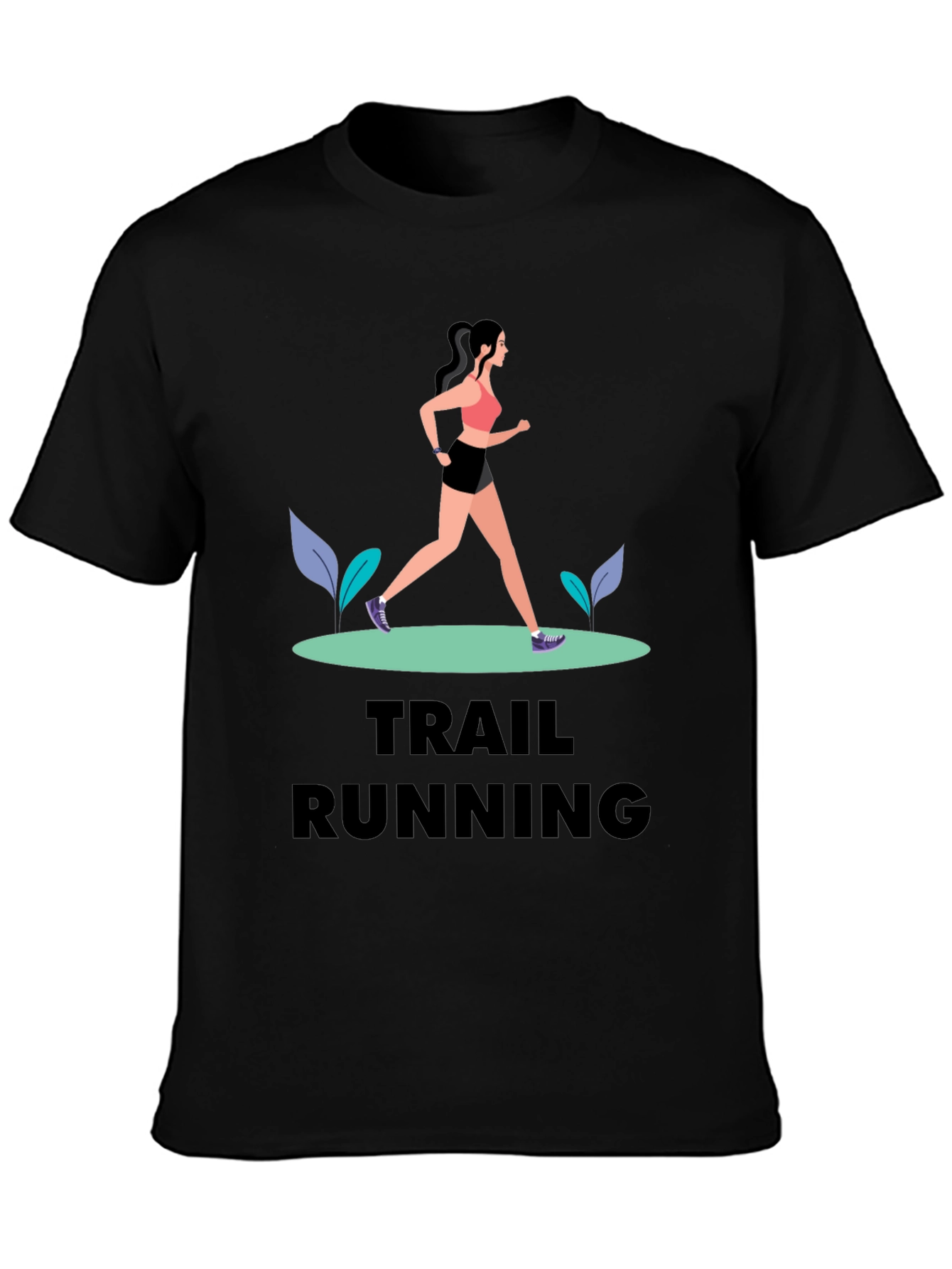 Trail Running Graphic T-Shirt