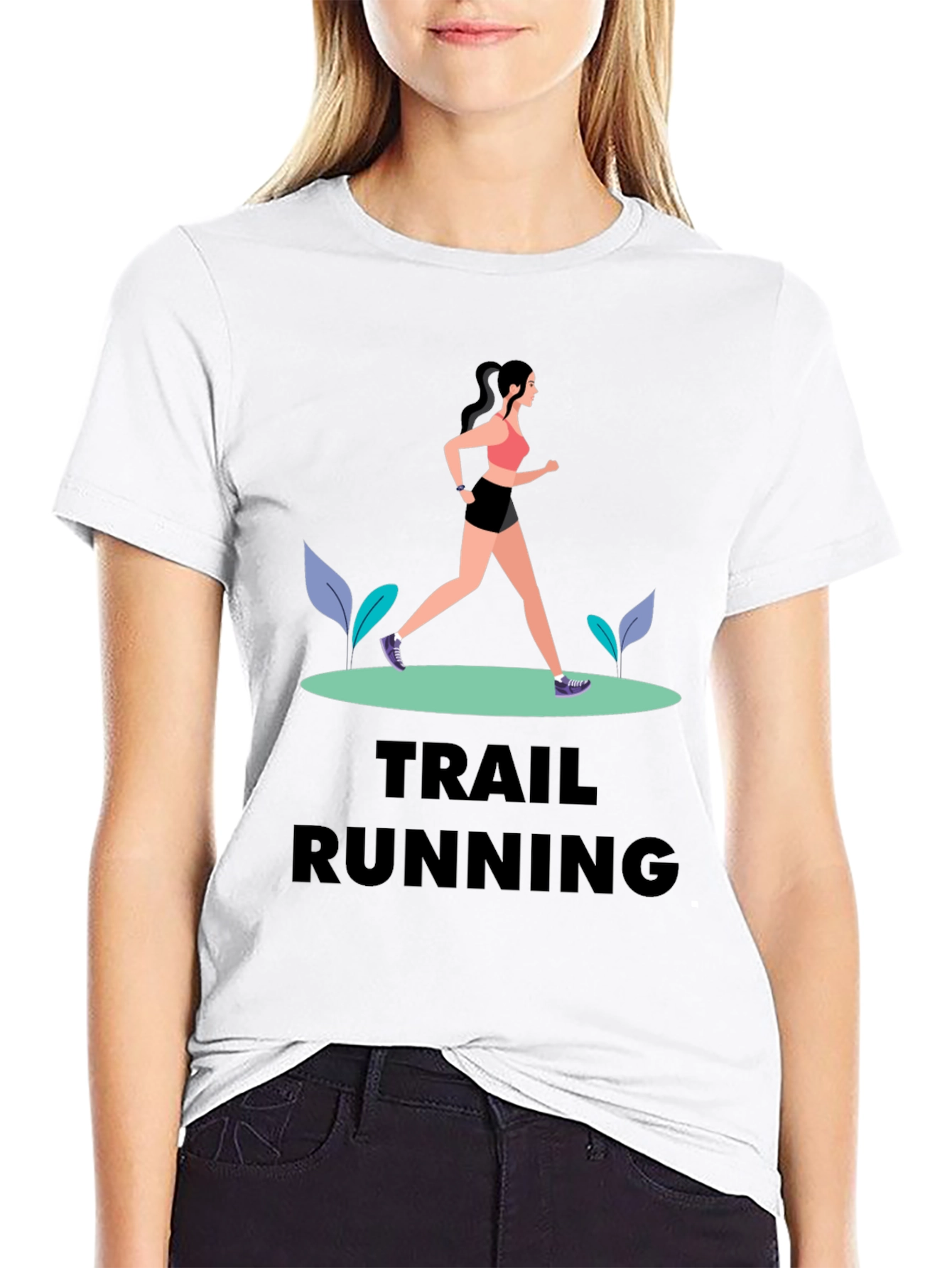 Trail Running Graphic T-Shirt