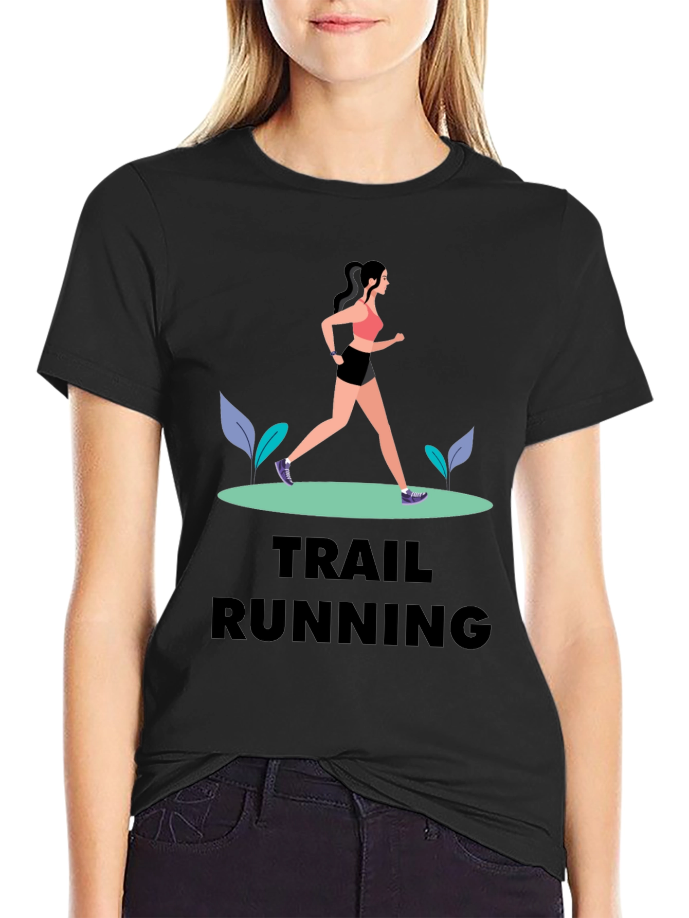 Trail Running Graphic T-Shirt
