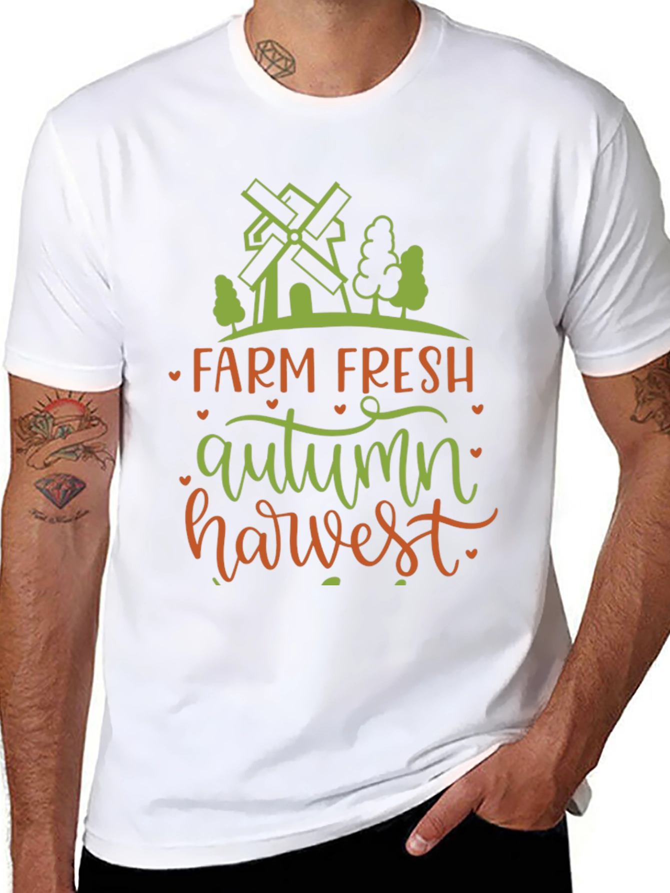 Farm Fresh Autumn Harvest Graphic Tee