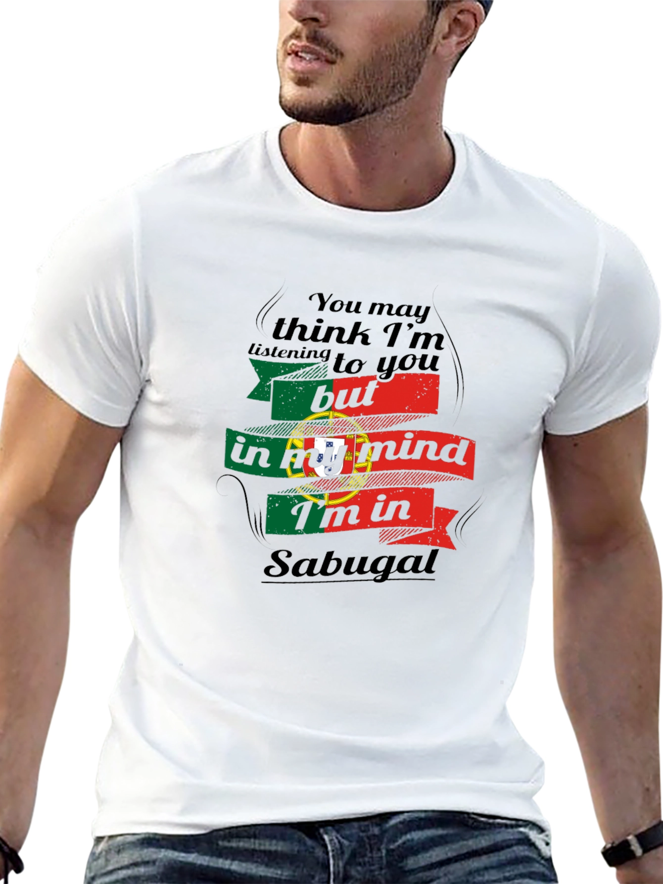 Sabugal Portugal Flag T-Shirt - In My Mind