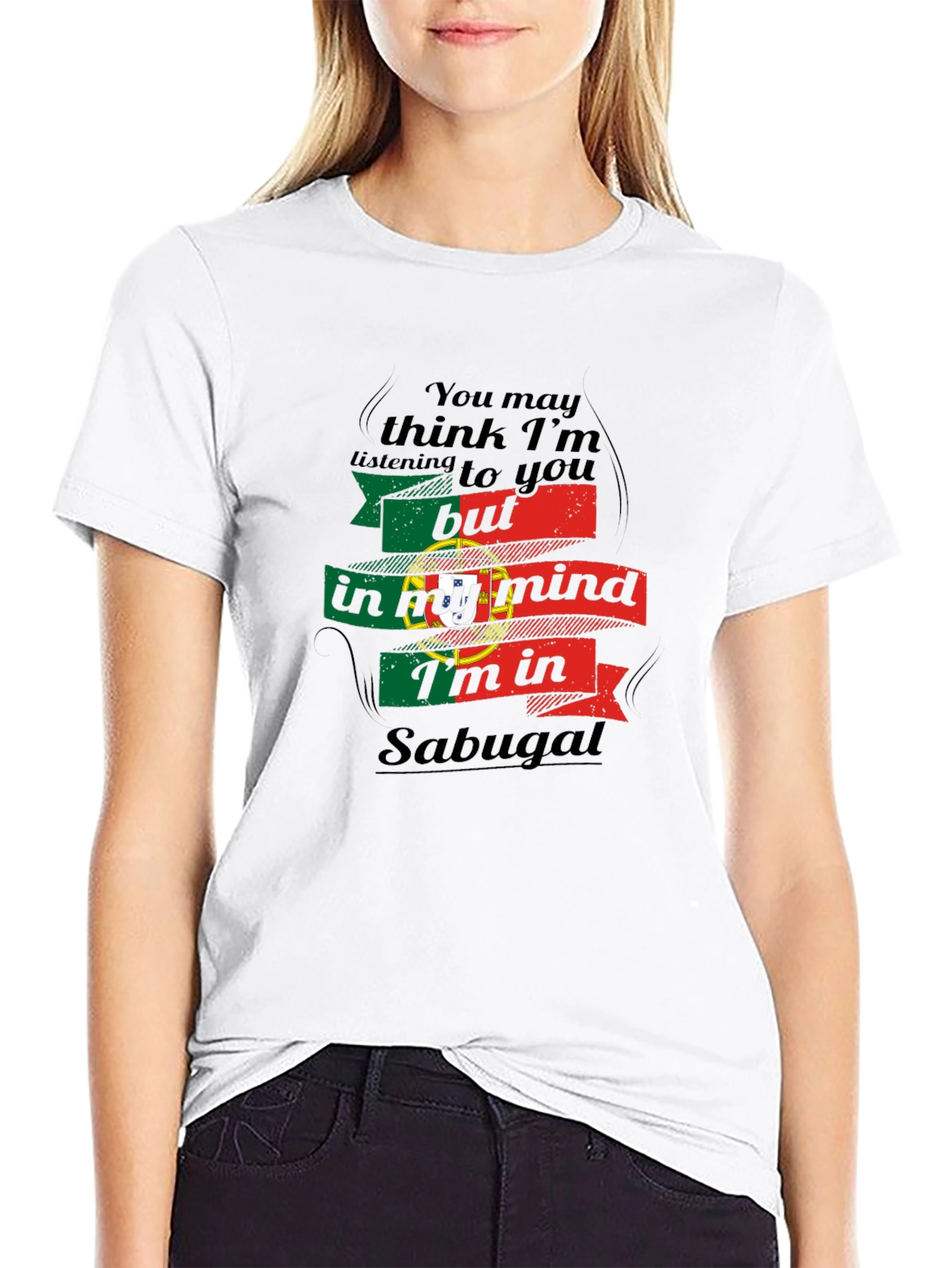 Sabugal Portugal Flag T-Shirt - In My Mind