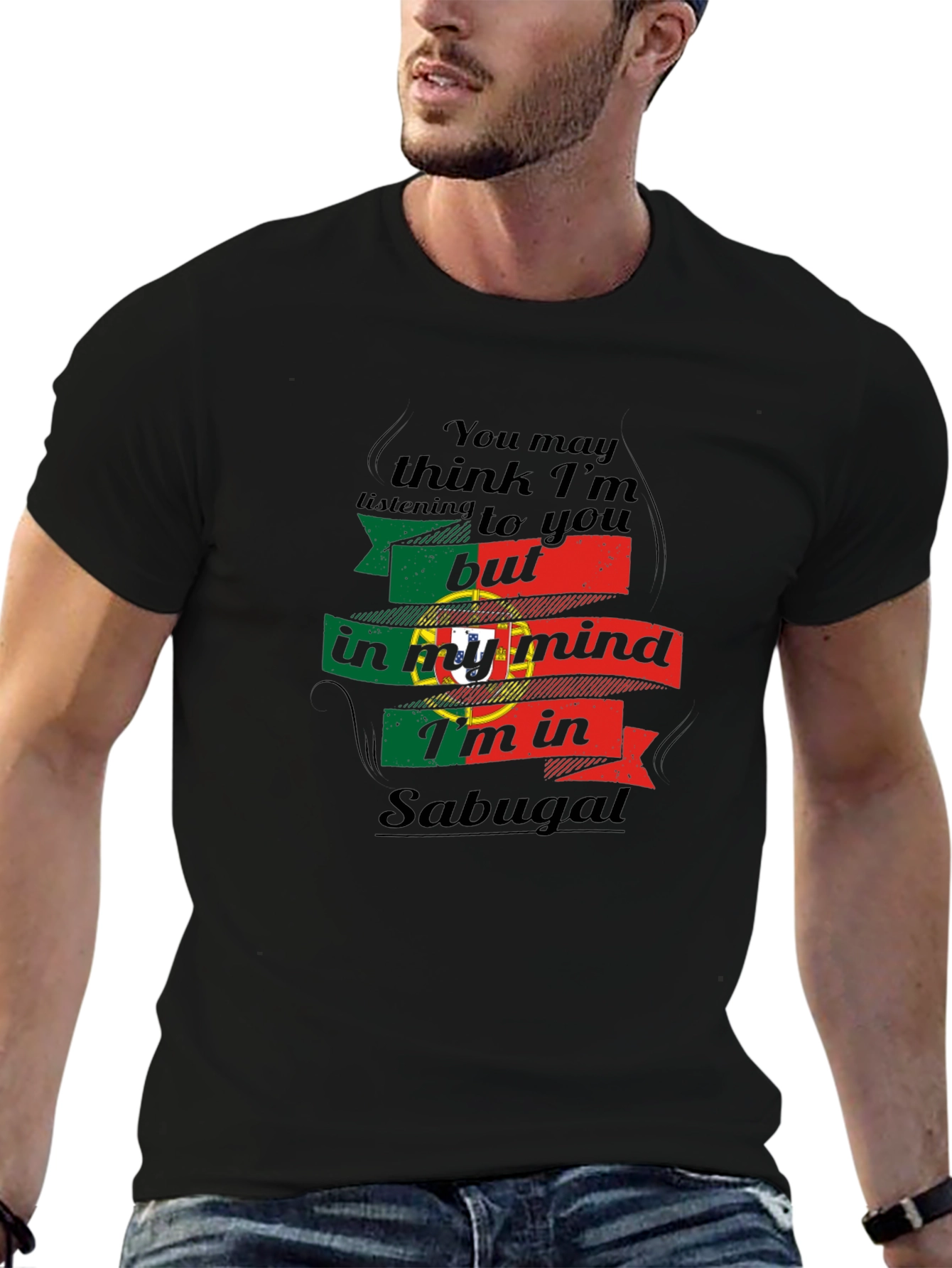 Sabugal Portugal Flag T-Shirt - In My Mind