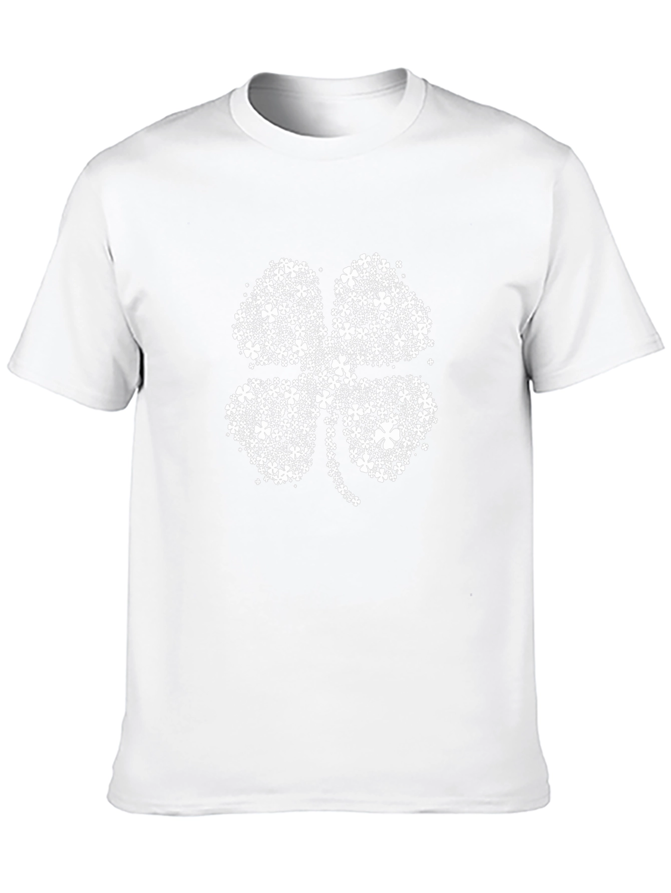 Lucky Clover Graphic Tee - Black
