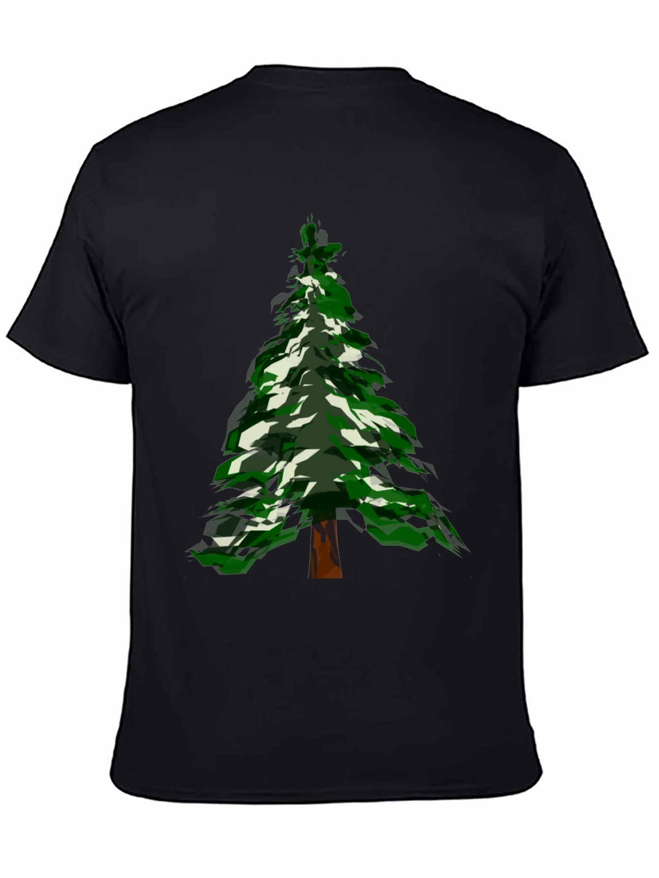 Christmas Tree Graphic Tee - Holiday Style