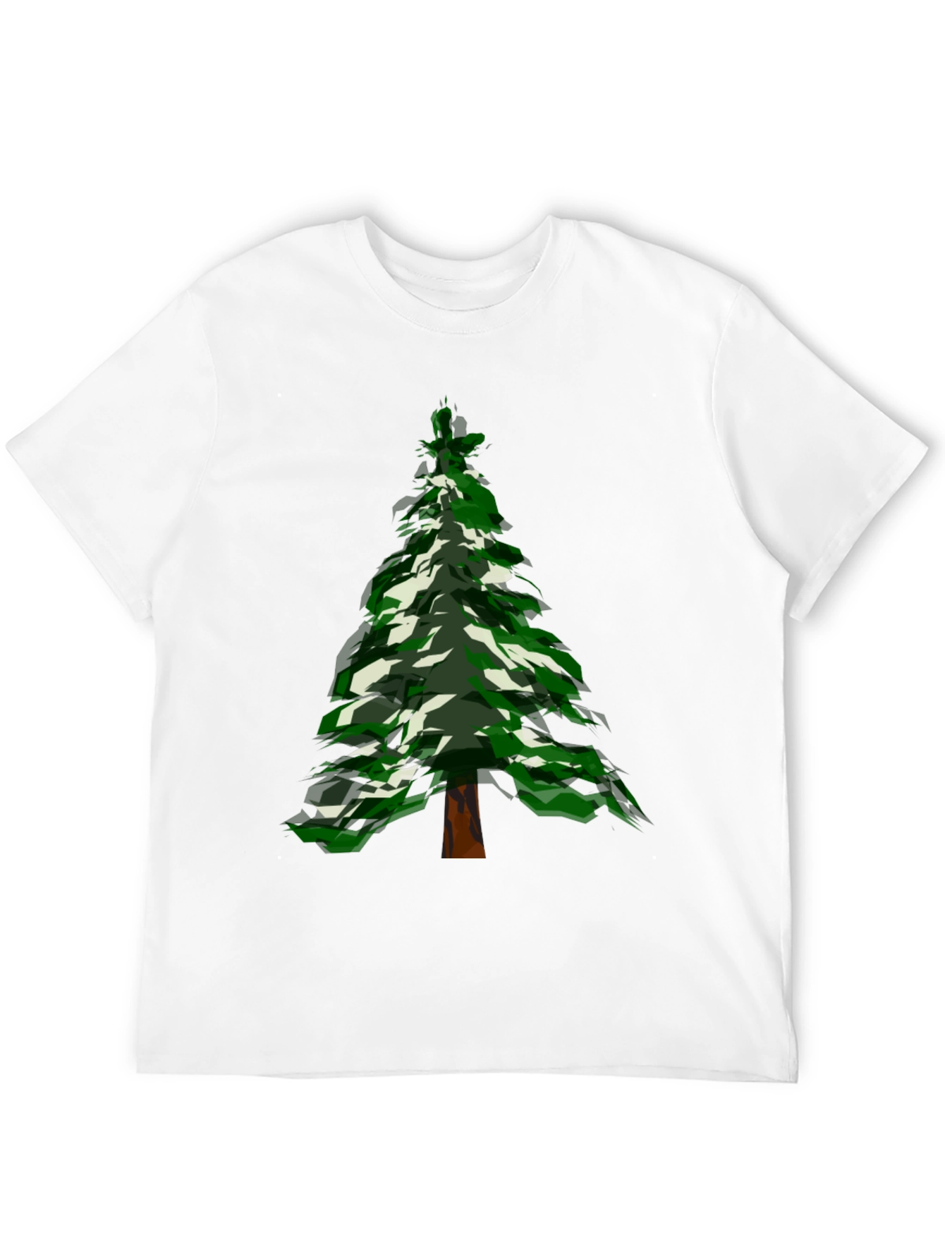 Christmas Tree Graphic Tee - Holiday Style