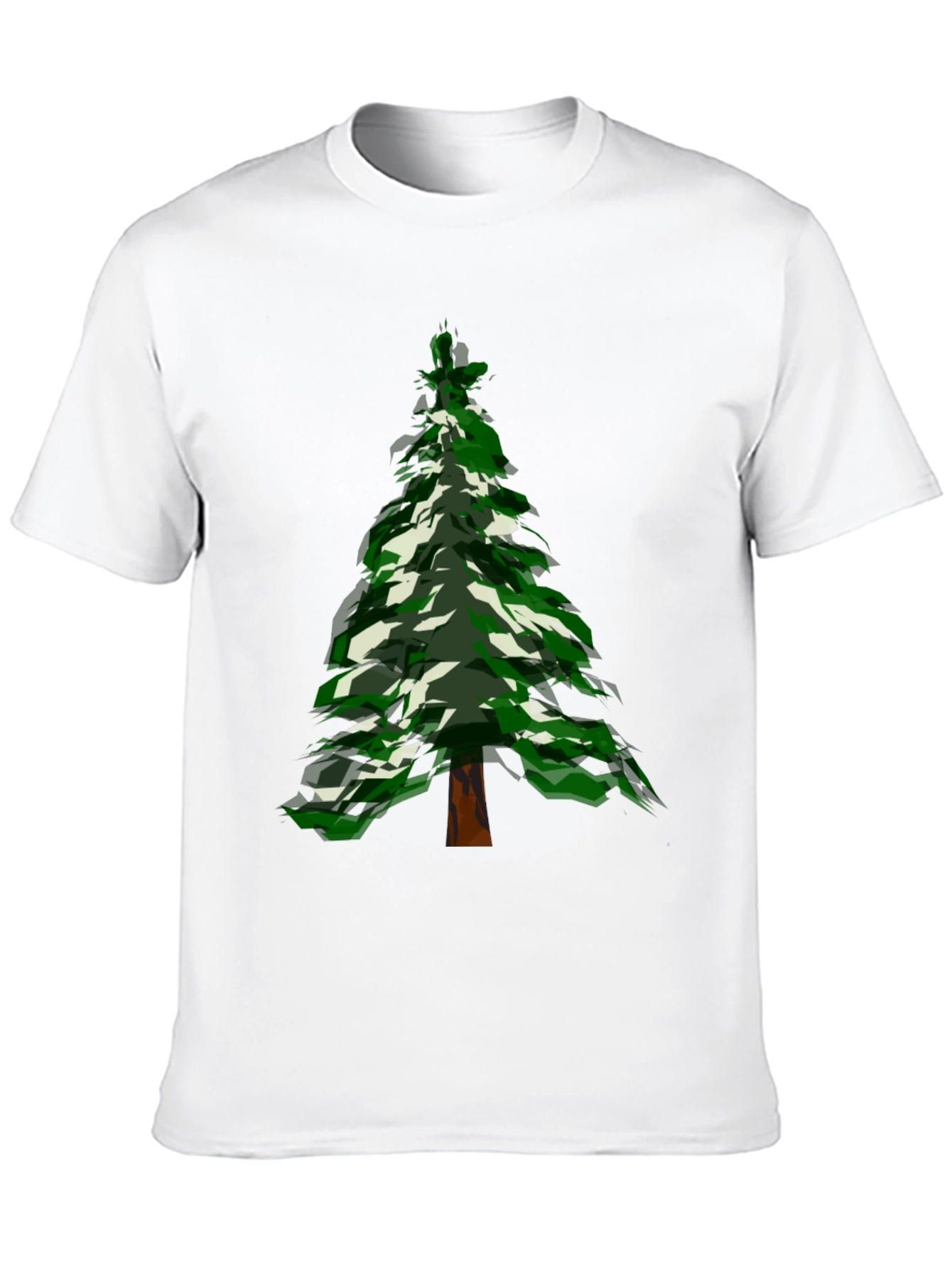 Christmas Tree Graphic Tee - Holiday Style