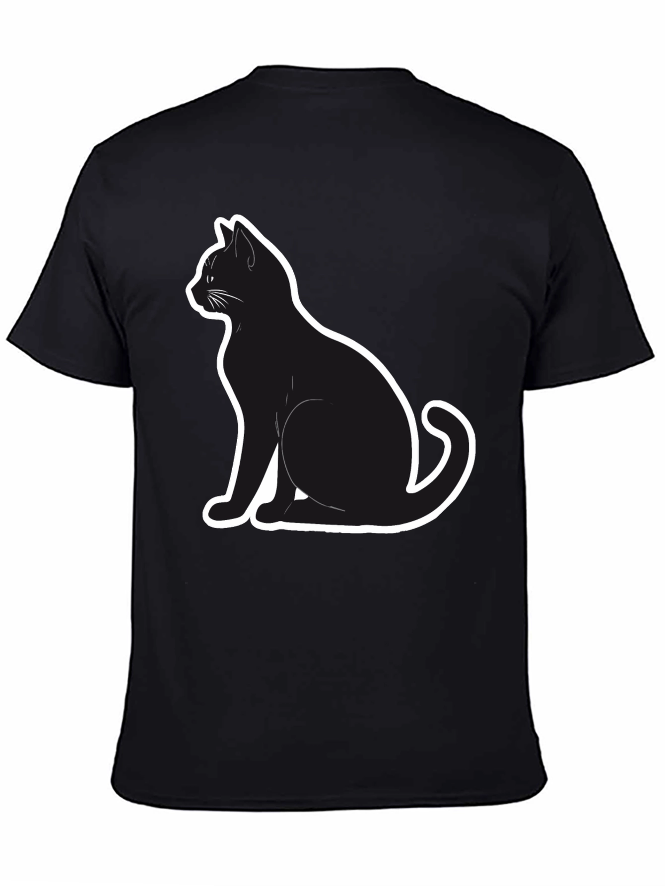 Cool Cat T-Shirt - Black