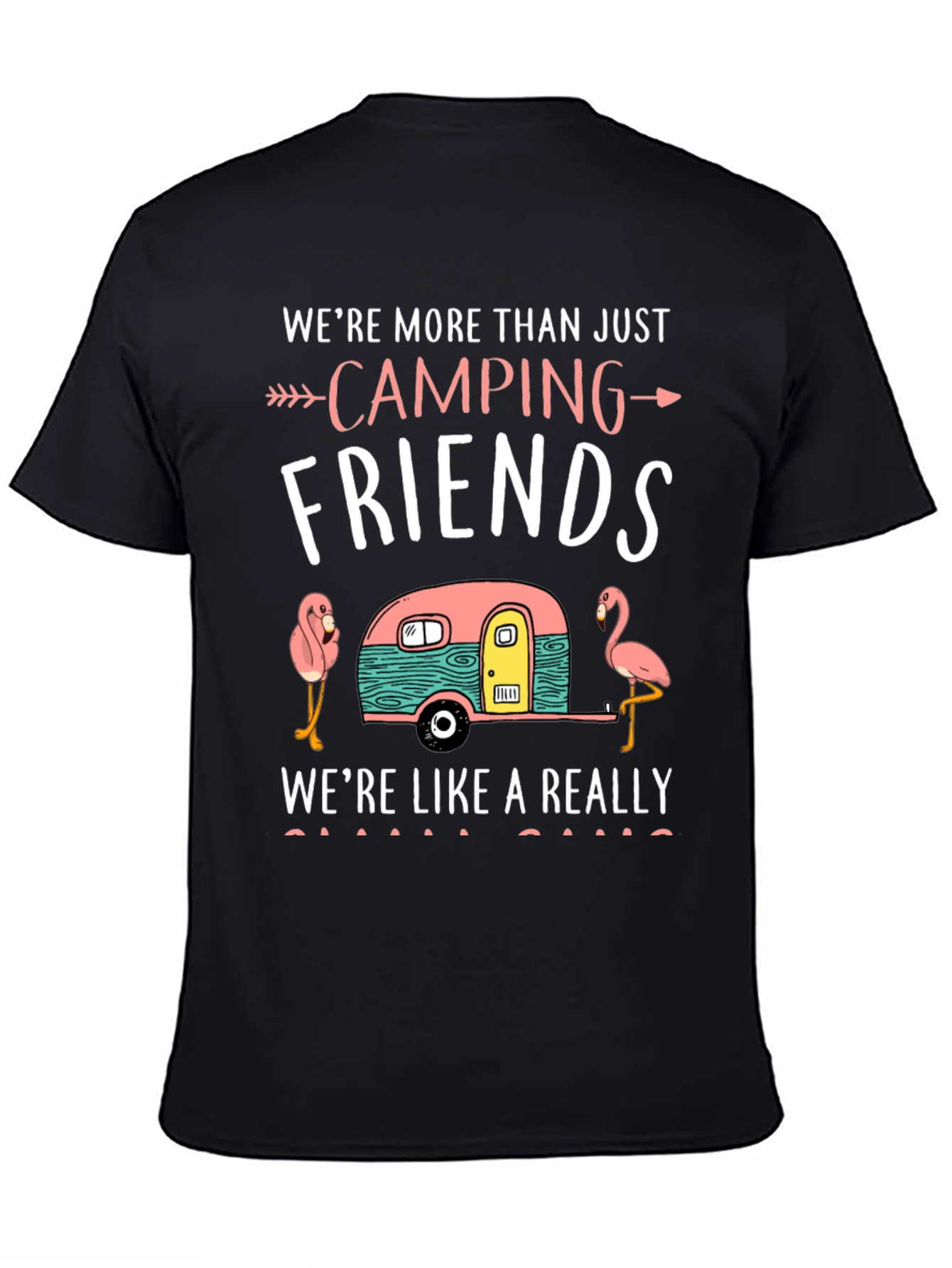 Camping Friends Graphic Tee