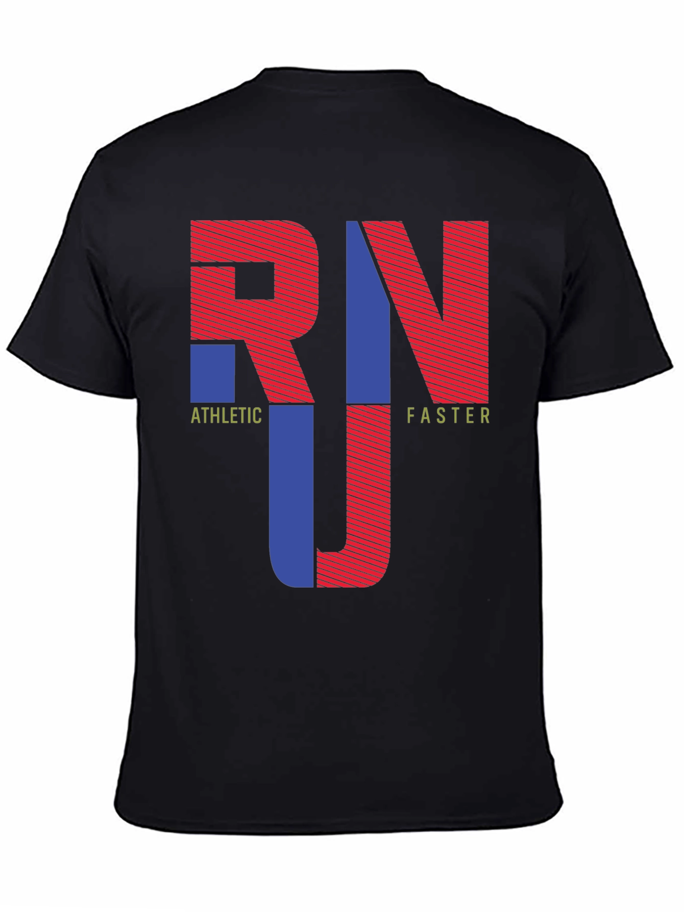 Athletic Faster Graphic Print T-Shirt