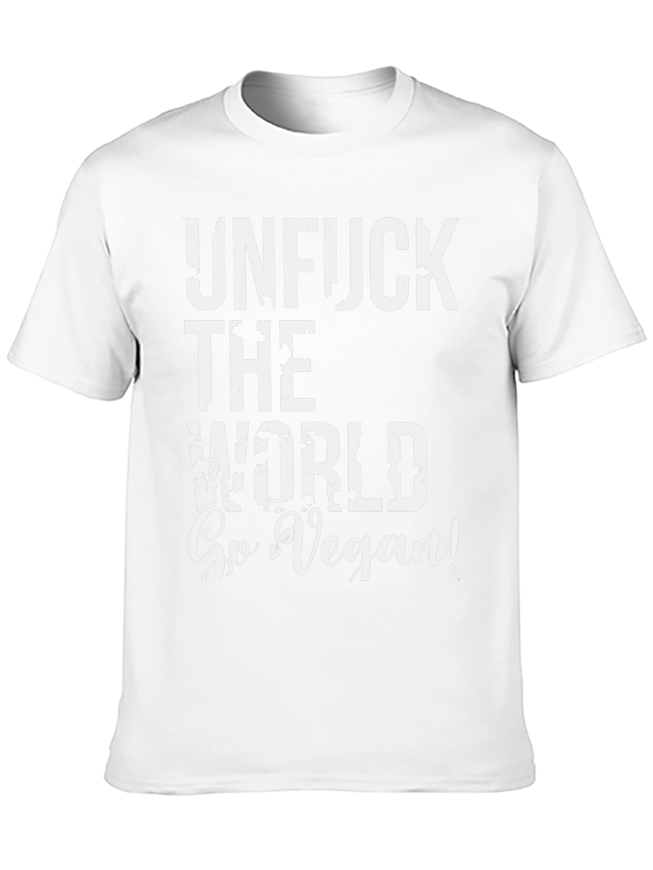 Unfuck the World Vegan T-Shirt