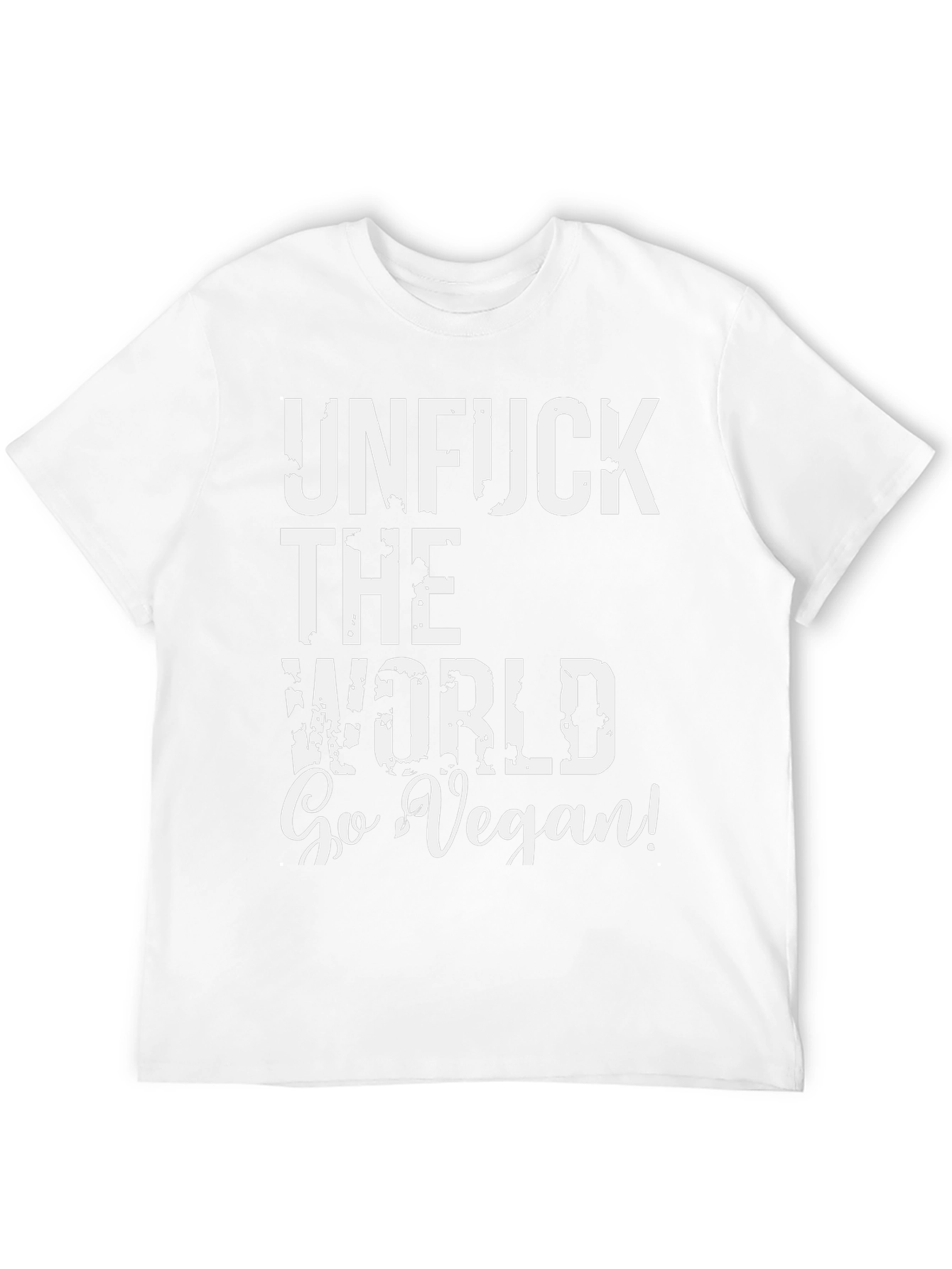 Unfuck the World Vegan T-Shirt