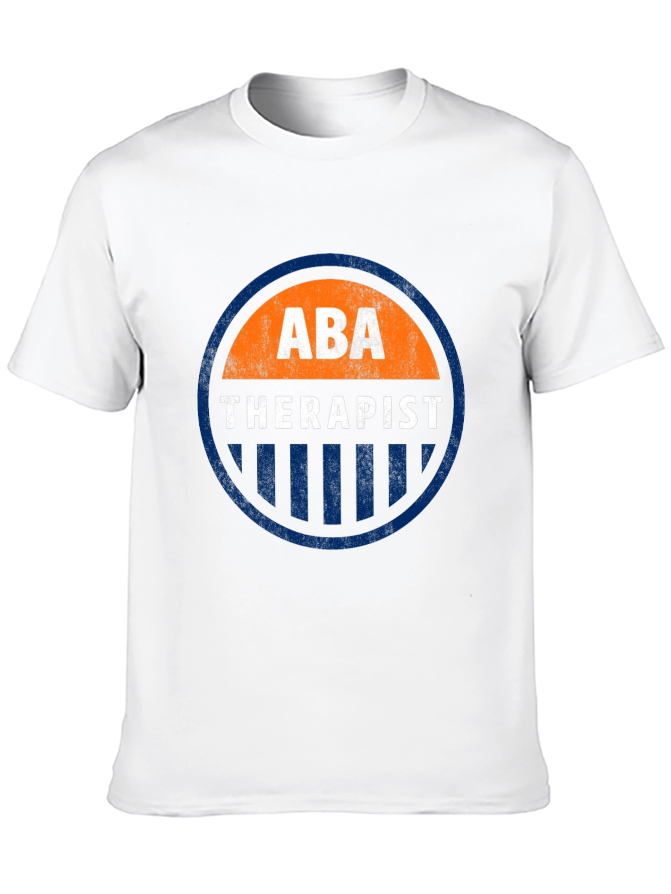 ABA Therapist Graphic T-Shirt - Round Emblem Design
