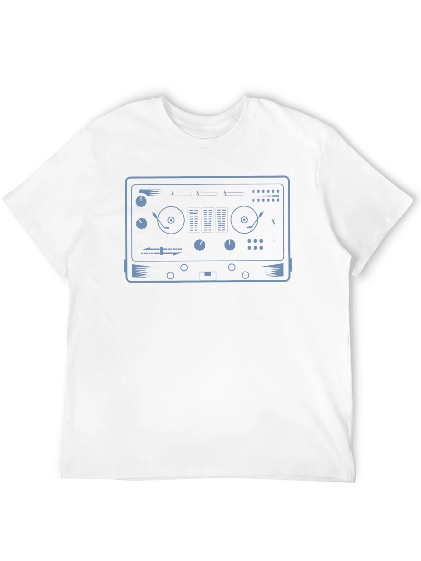 DJ Mixer Graphic Tee - Cool Music Lover Shirt