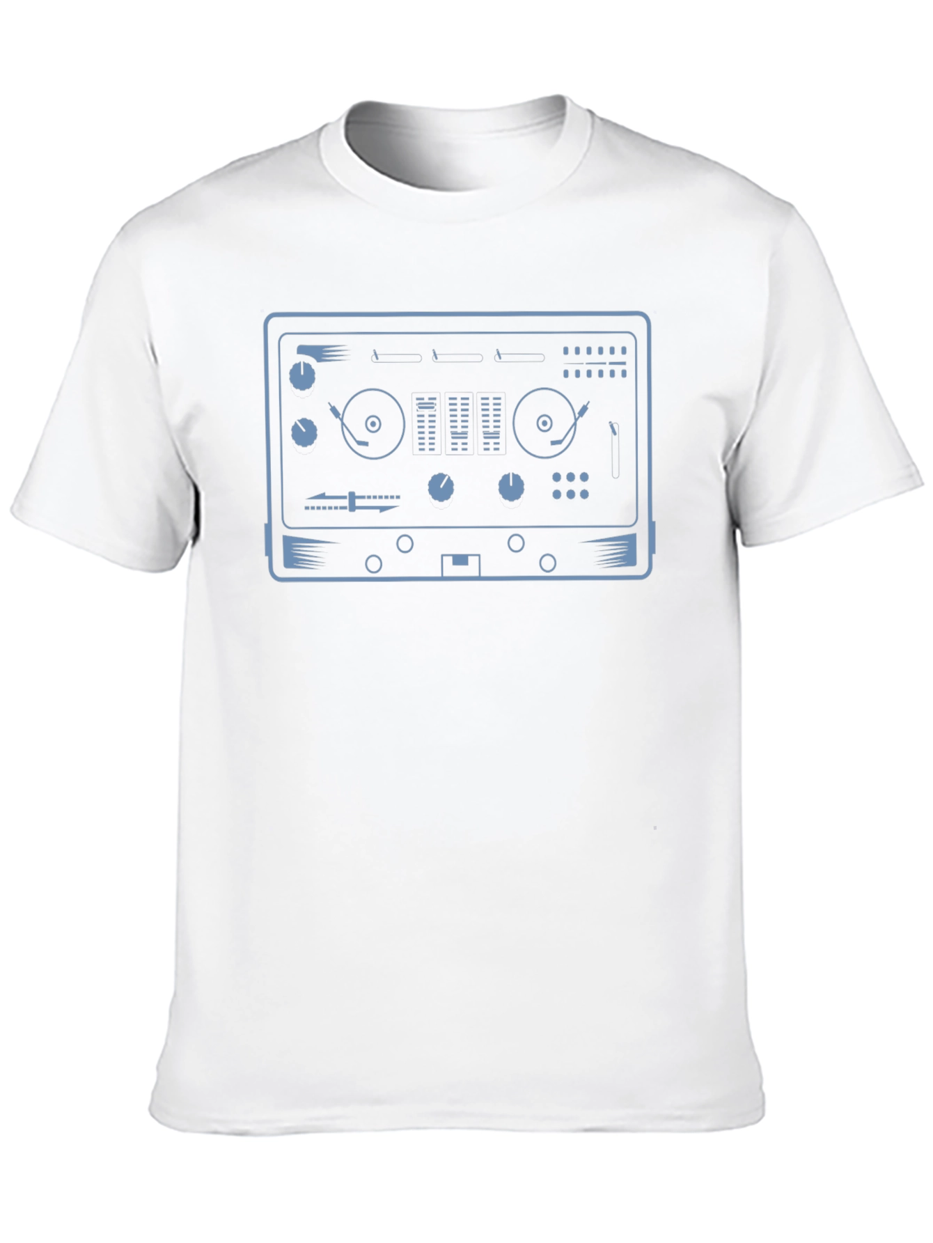 DJ Mixer Graphic Tee - Cool Music Lover Shirt