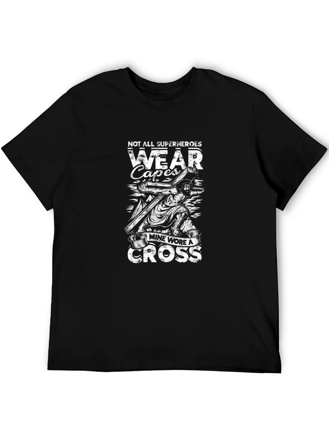 Faith-Inspired T-Shirt: Not All Superheroes Wear Capes