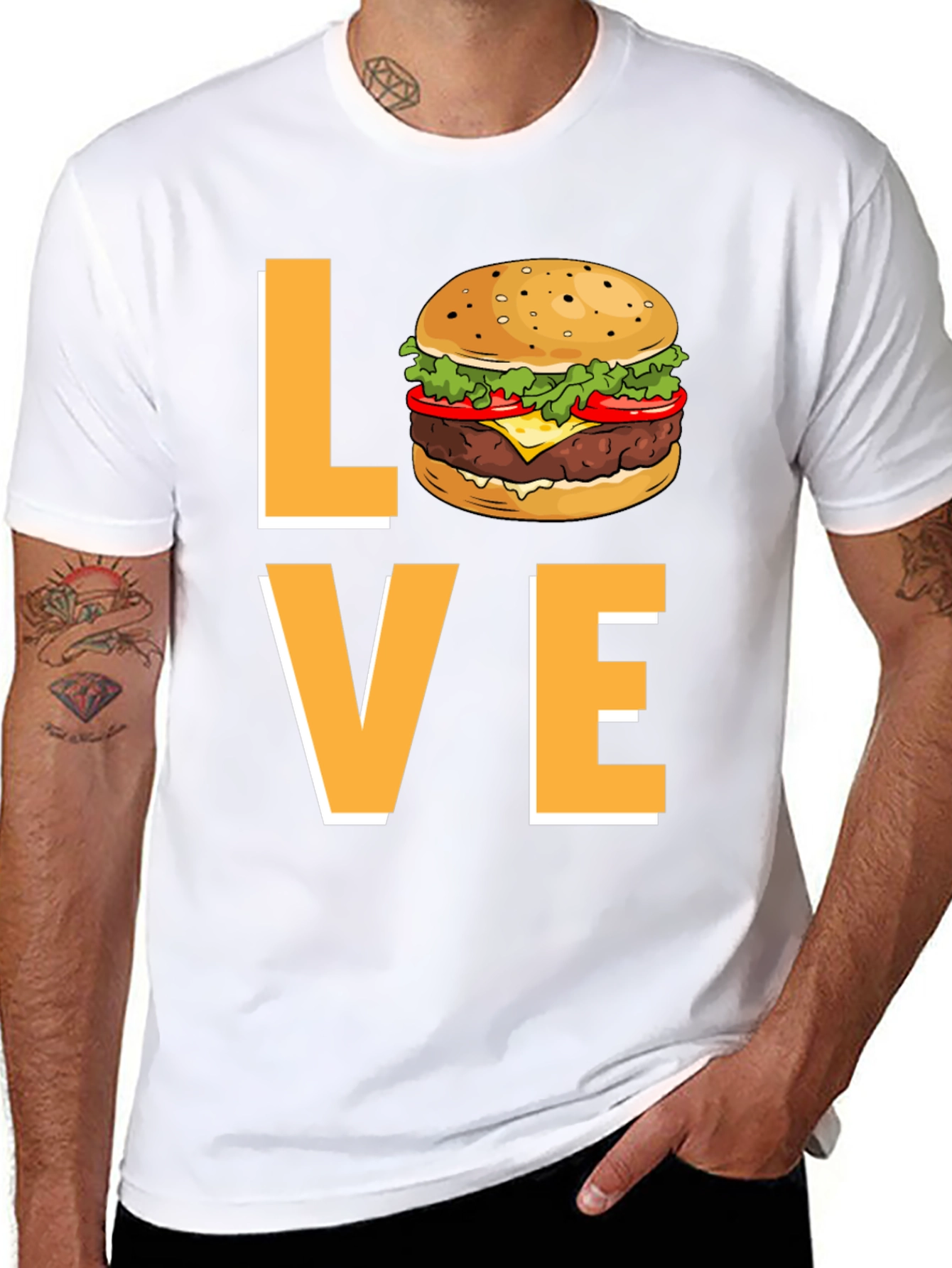 Love Burger Graphic Tee