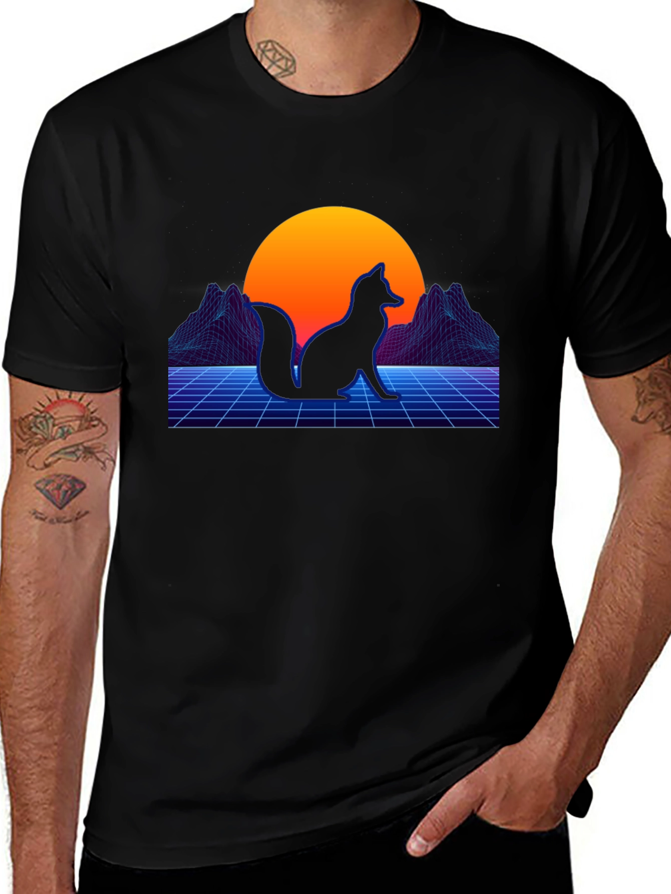 Retro Fox T-Shirt