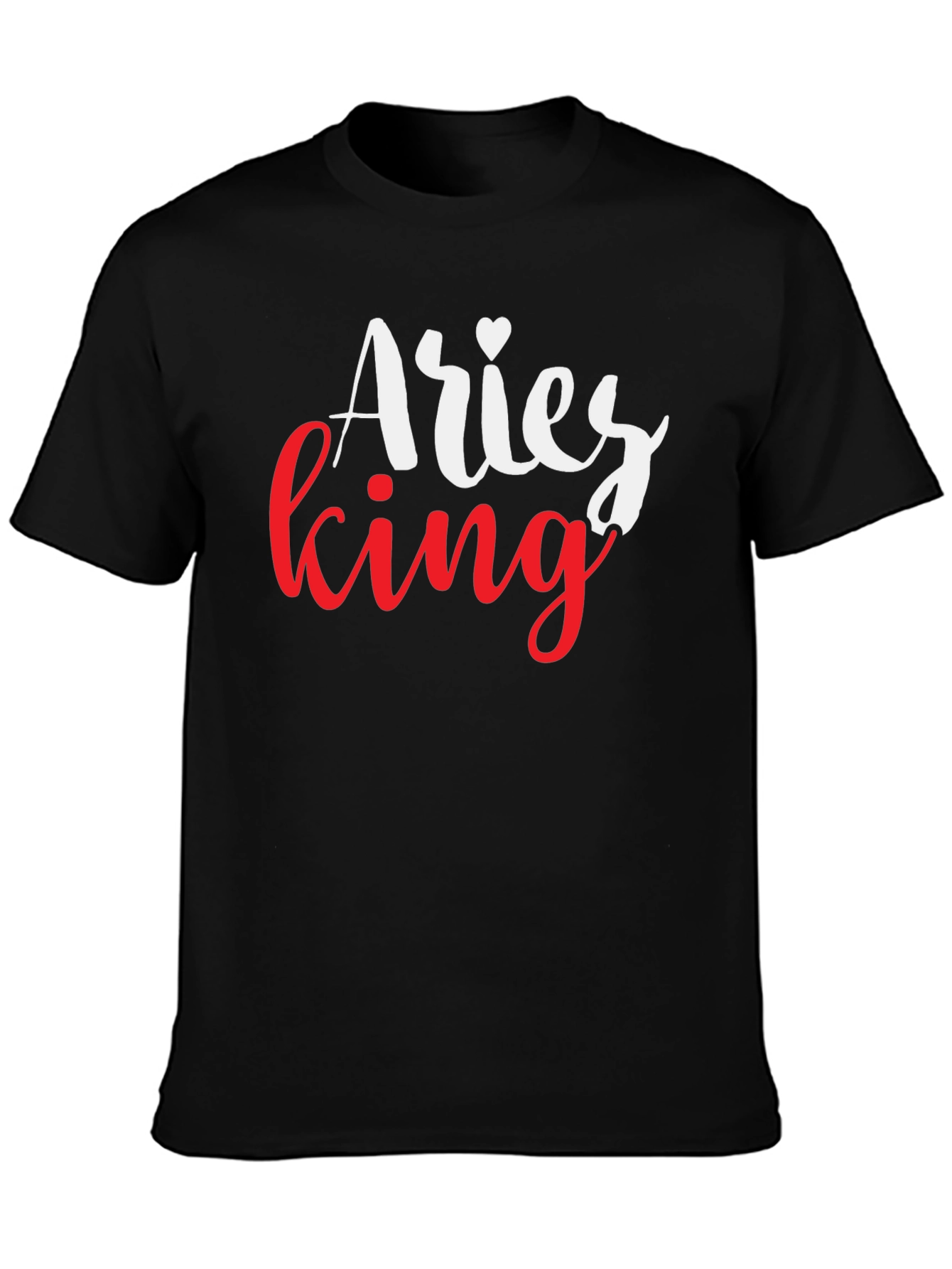 Aries King Black T-Shirt