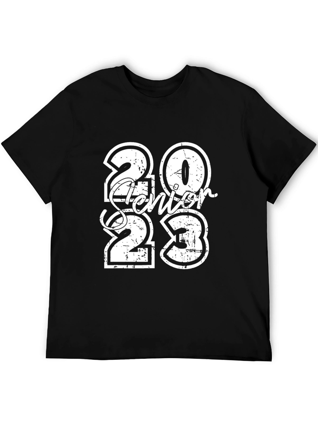 Senior 2023 Black T-Shirt
