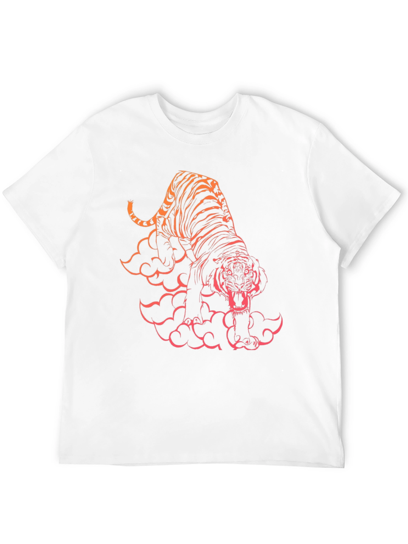 Tiger Graphic Black T-Shirt