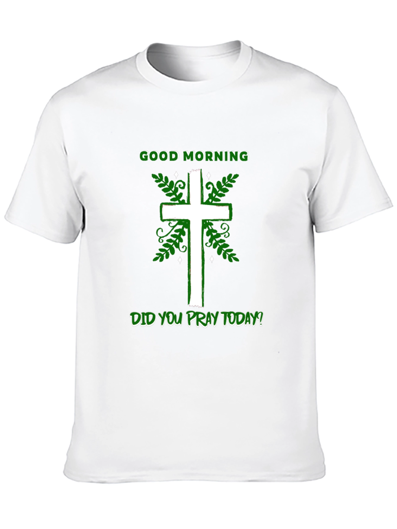 Good Morning Christian Cross T-Shirt