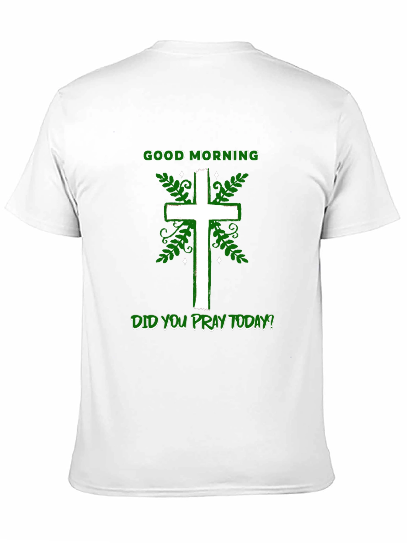Good Morning Christian Cross T-Shirt