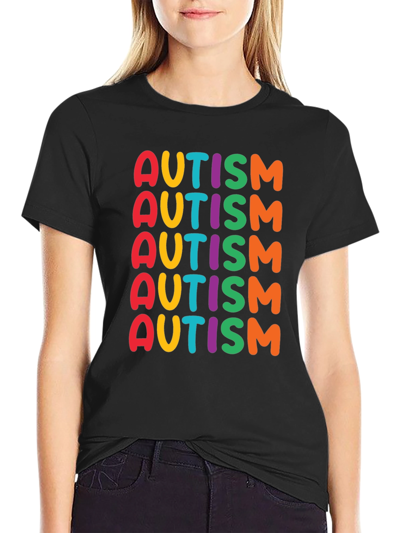 Colorful Autism Awareness T-Shirt