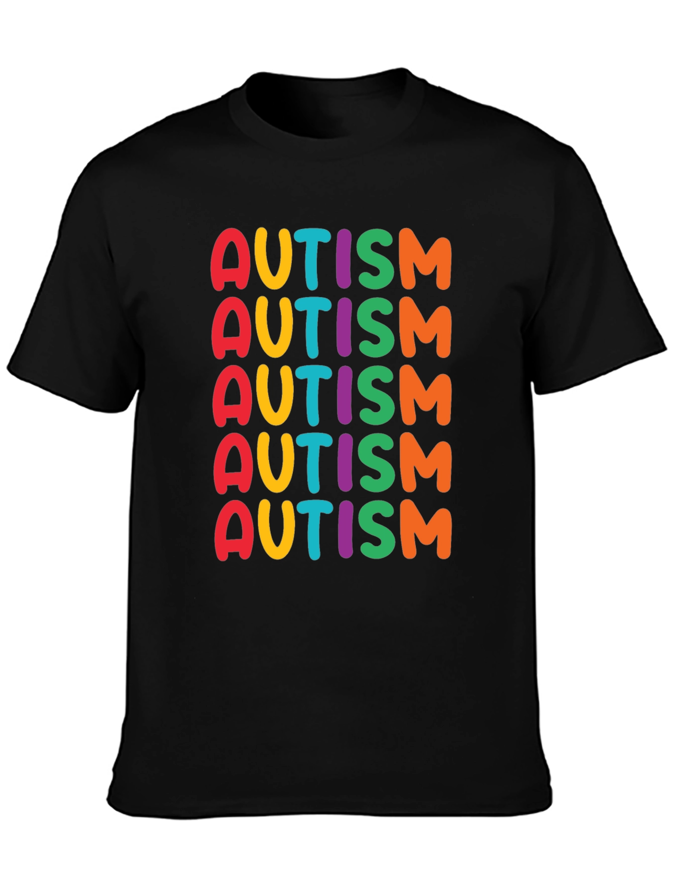 Colorful Autism Awareness T-Shirt