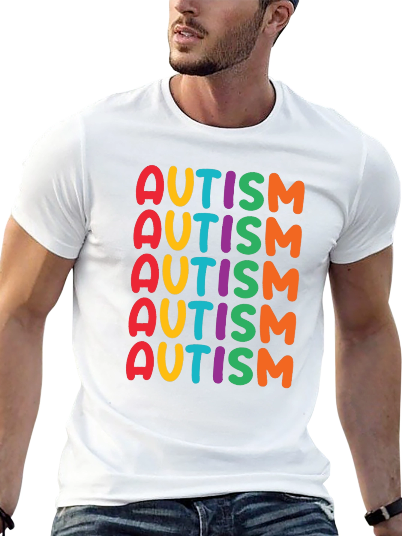 Colorful Autism Awareness T-Shirt