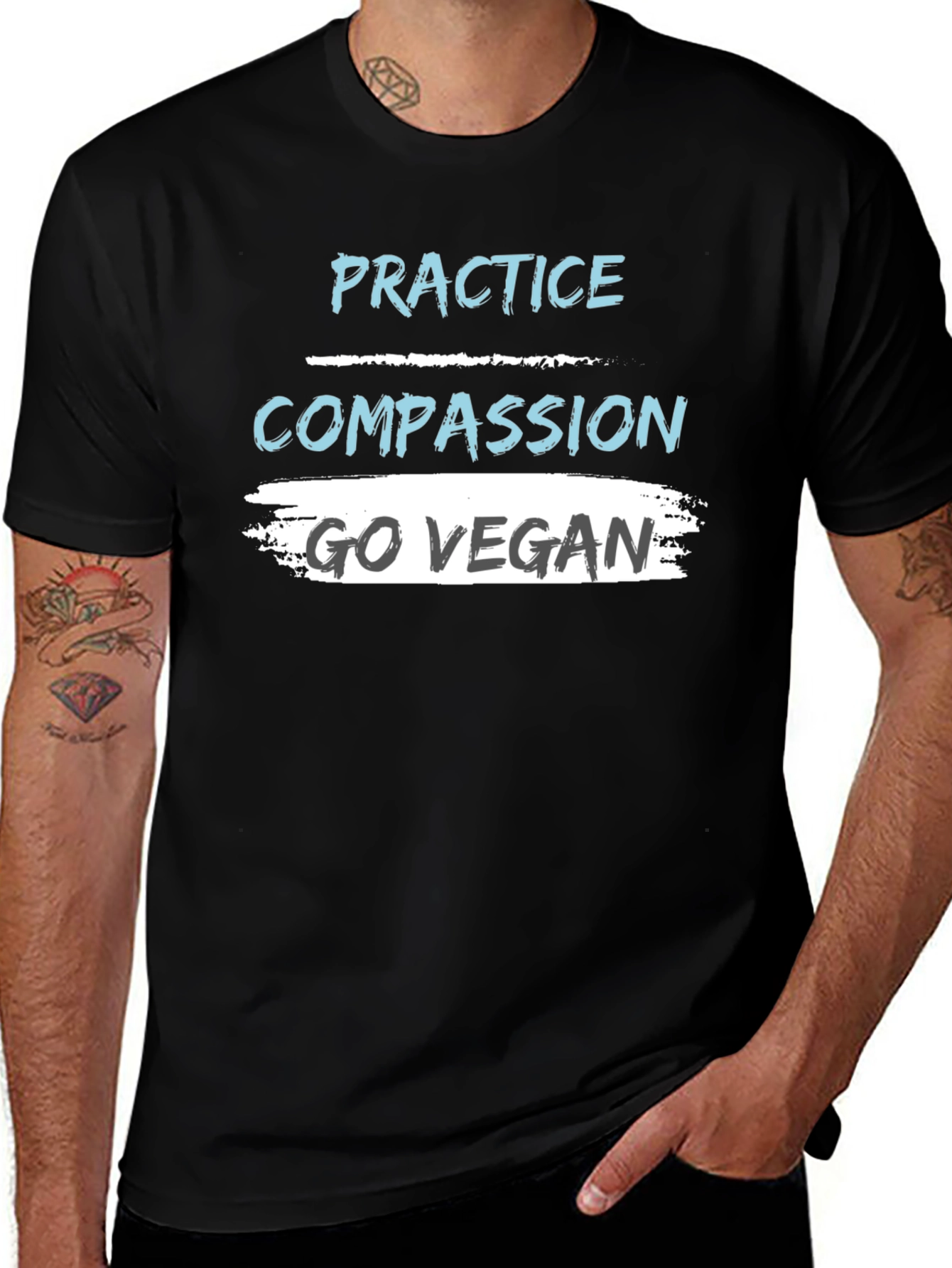 Vegan Compassion T-Shirt - Practice Kindness