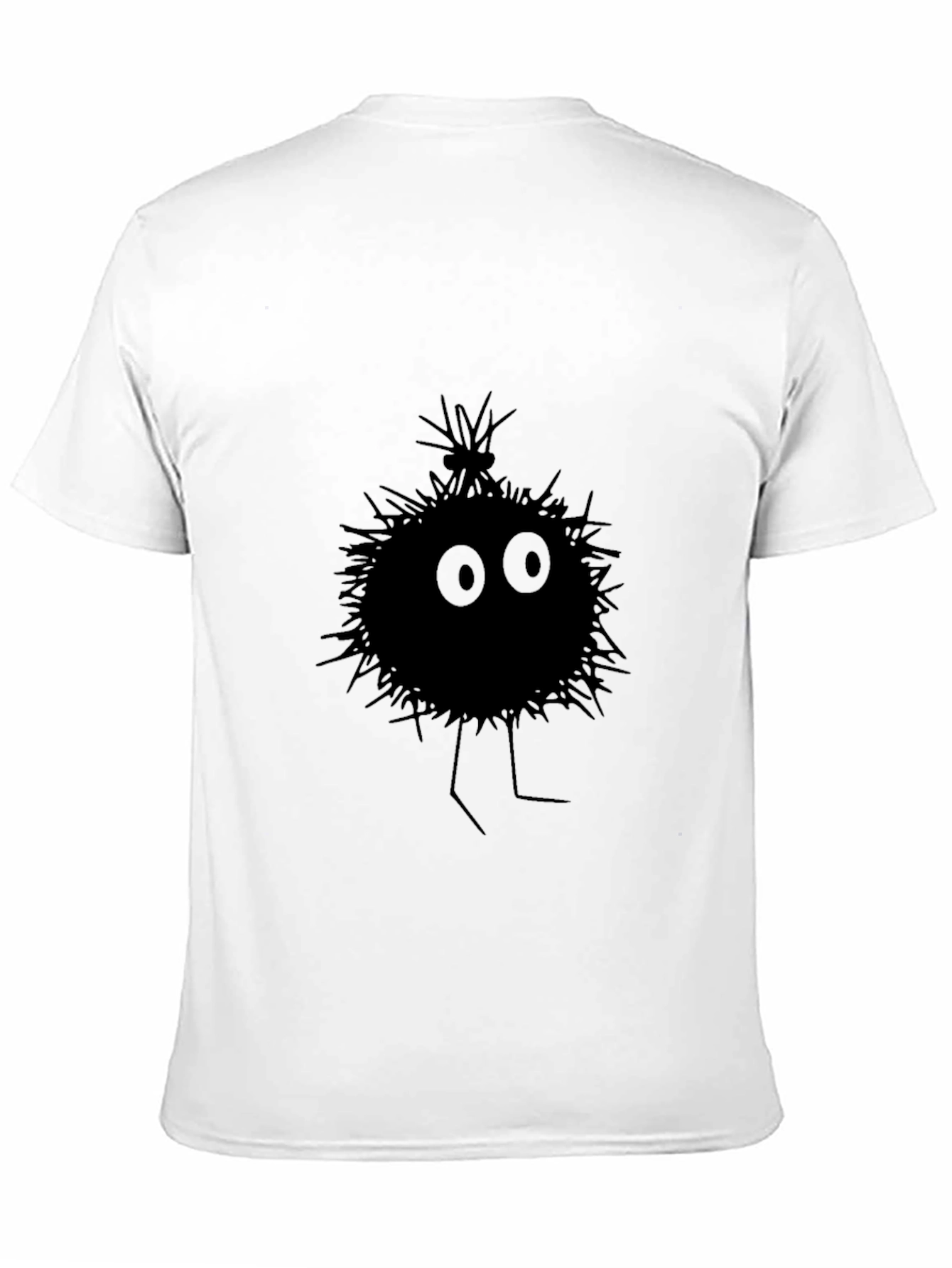 Spirited Away Soot Sprite Mens Black T-Shirt