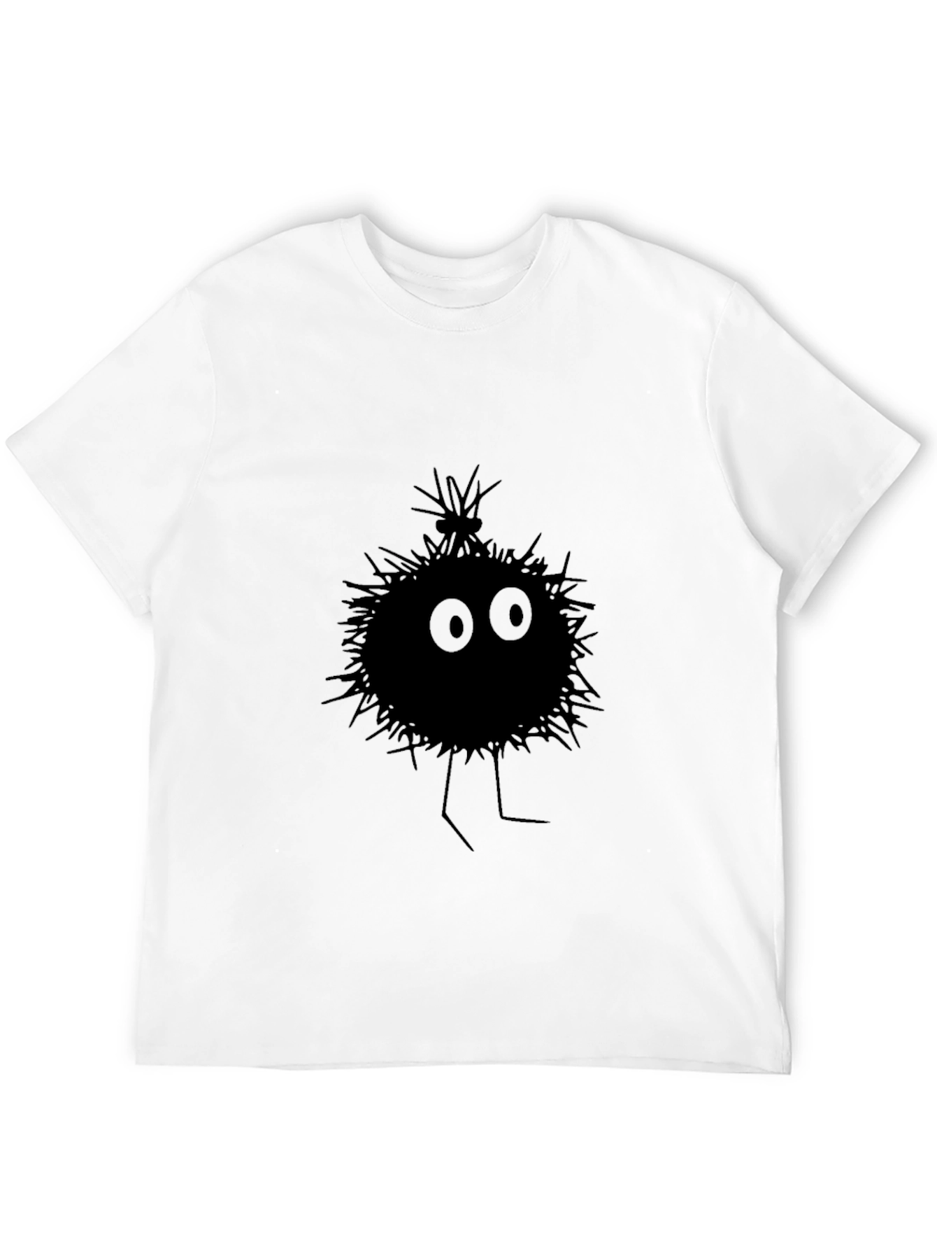 Spirited Away Soot Sprite Mens Black T-Shirt