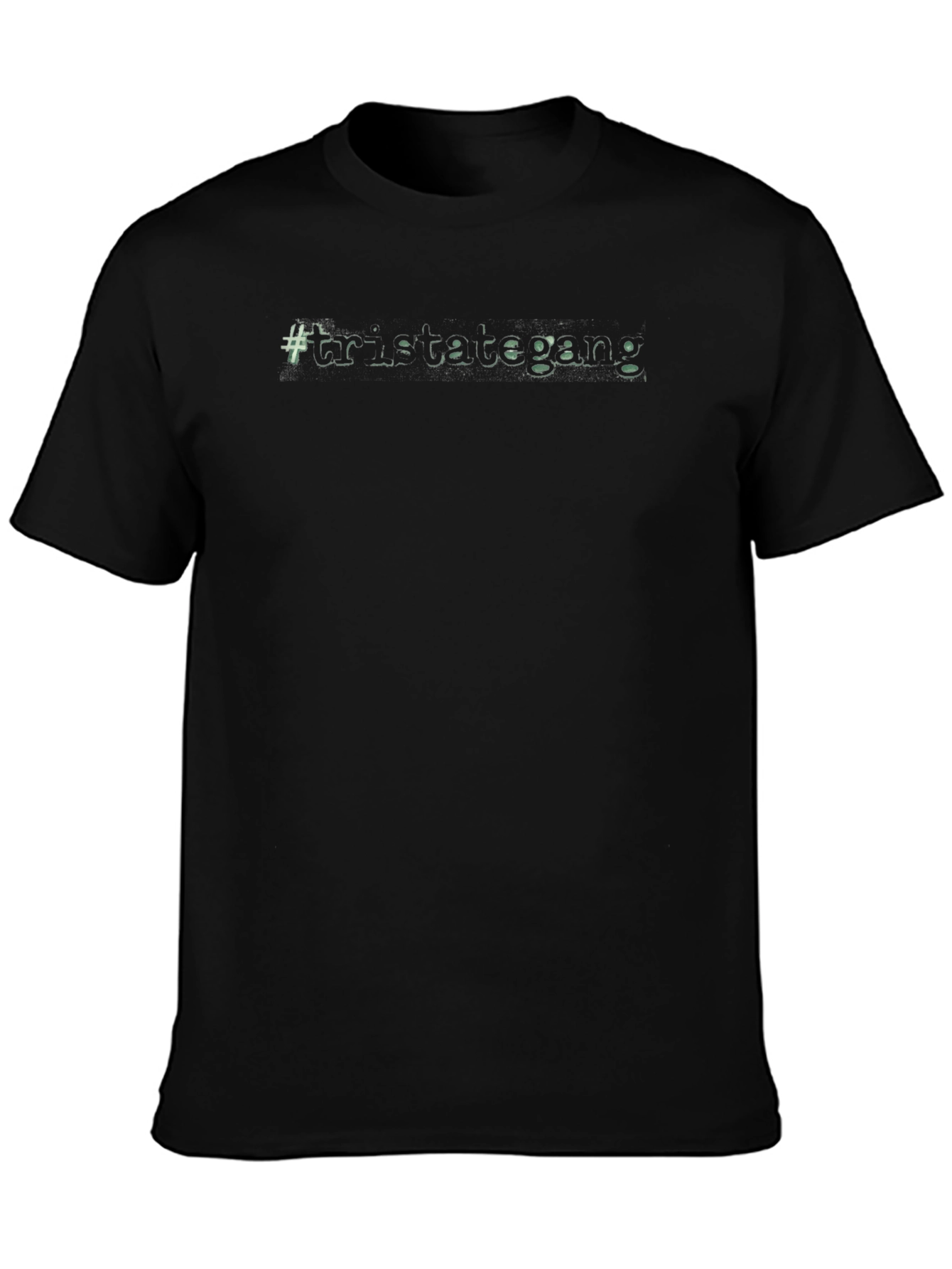 Tristate Gang Black Graphic T-Shirt