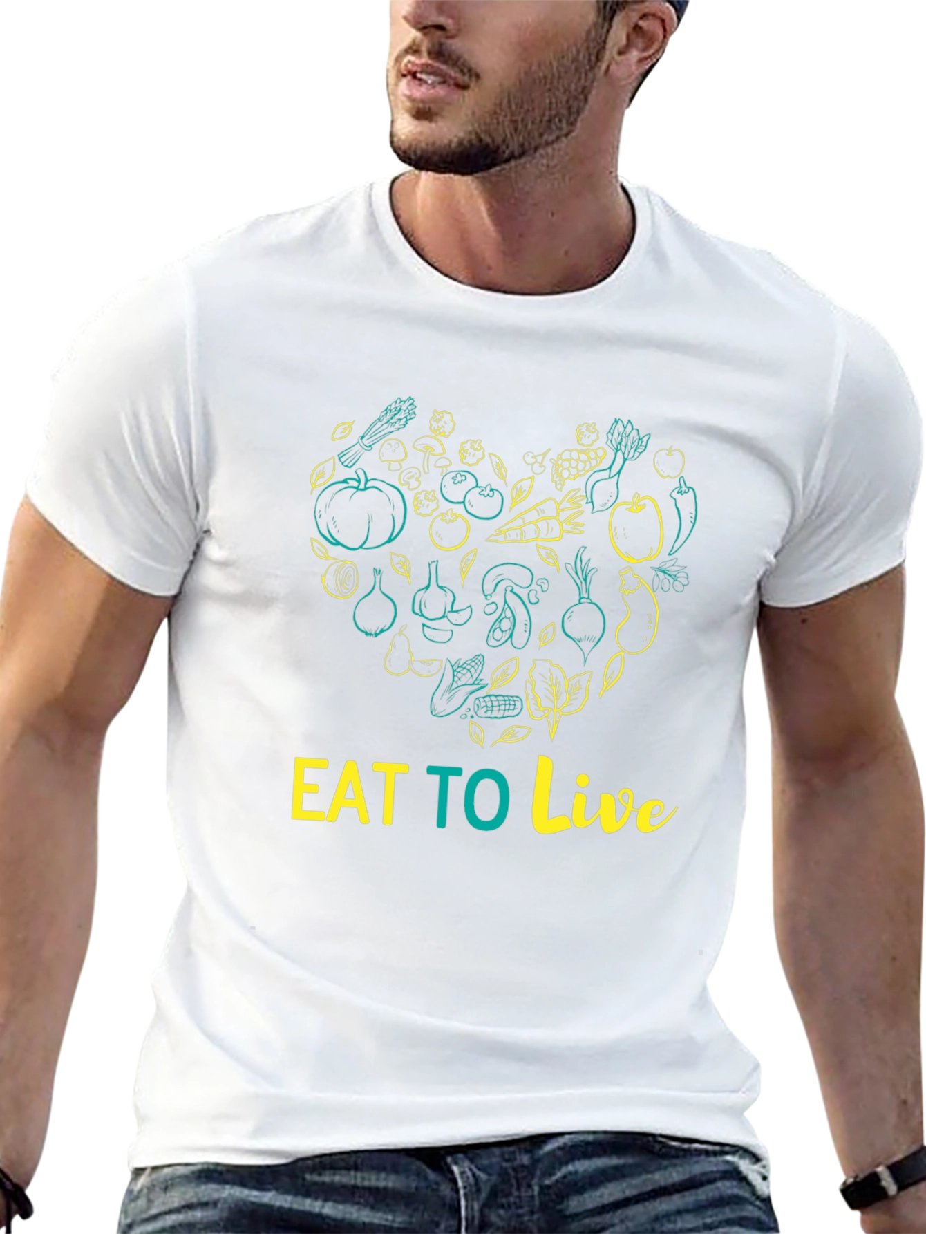 Eat To Live Vegan T-Shirt