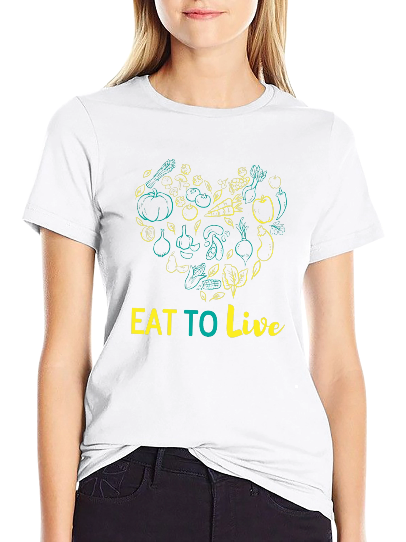 Eat To Live Vegan T-Shirt