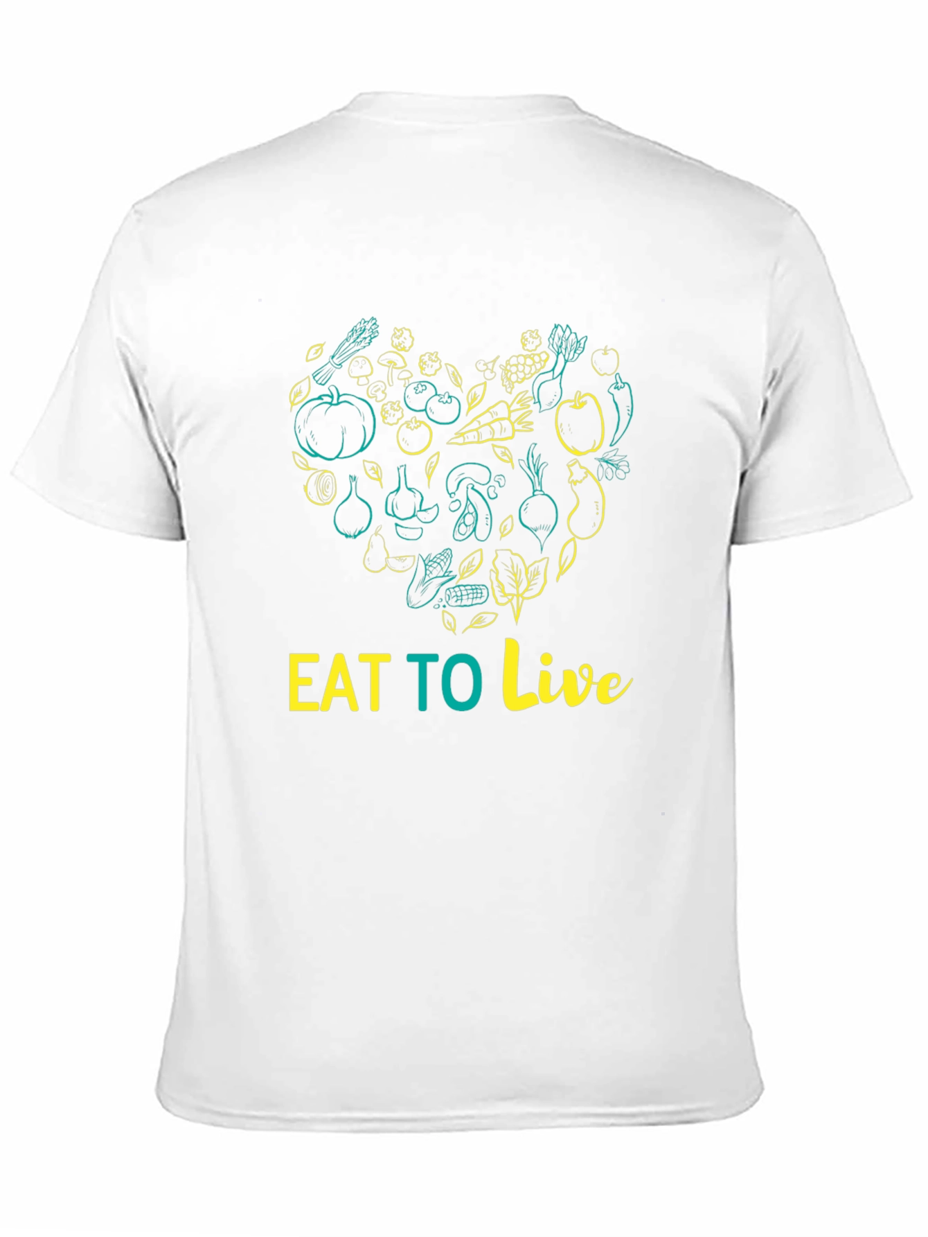 Eat To Live Vegan T-Shirt