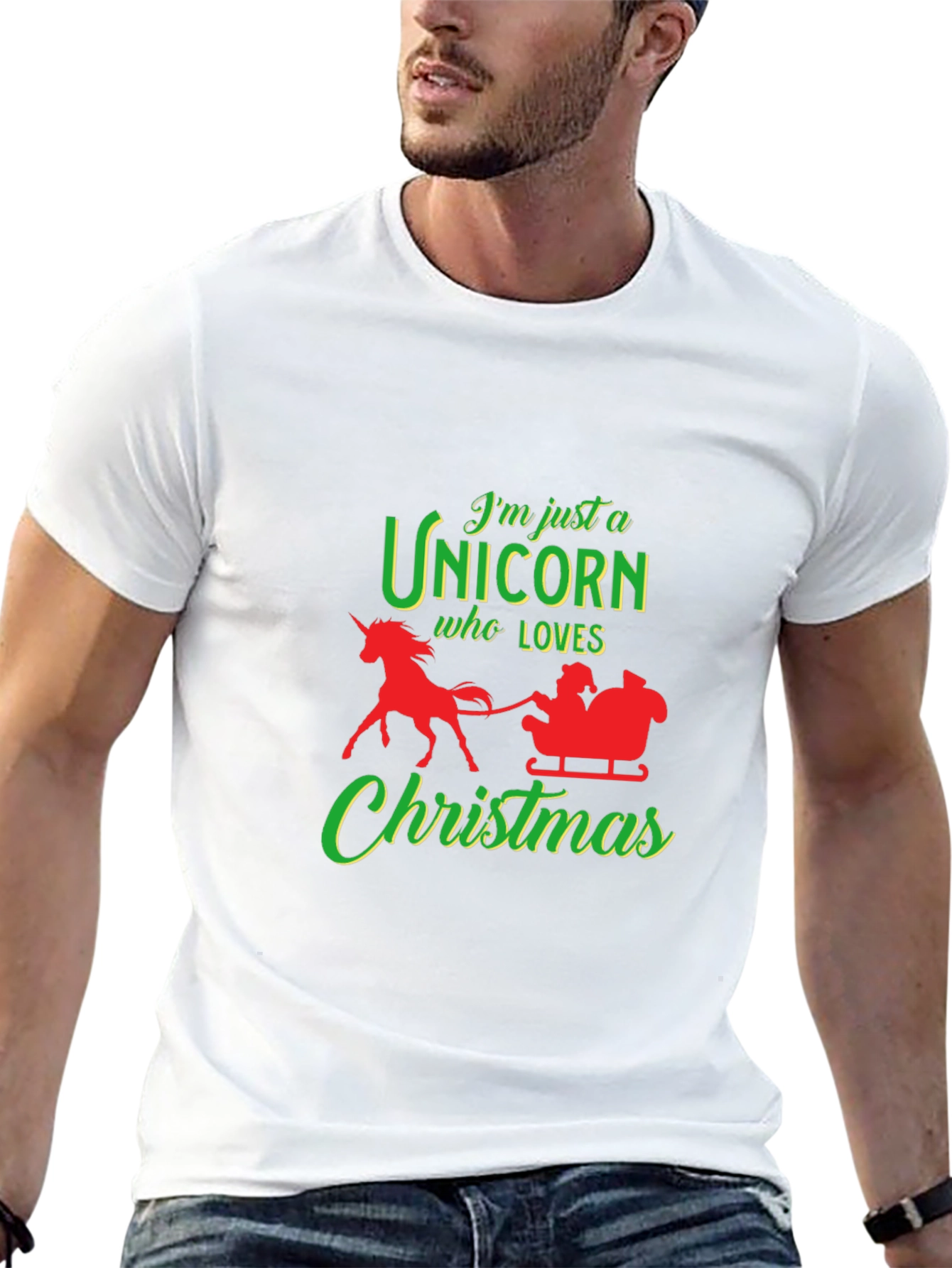Unicorn Christmas T-Shirt