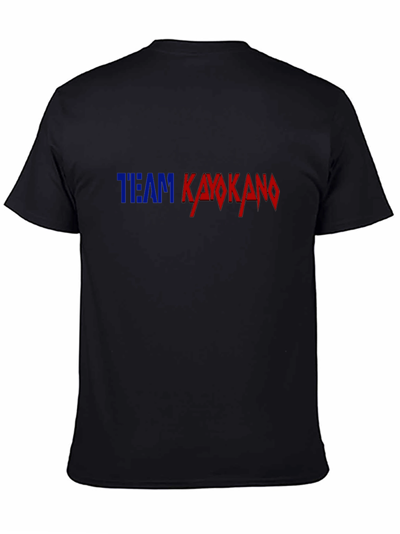 Team Kayokano Black Graphic Tee